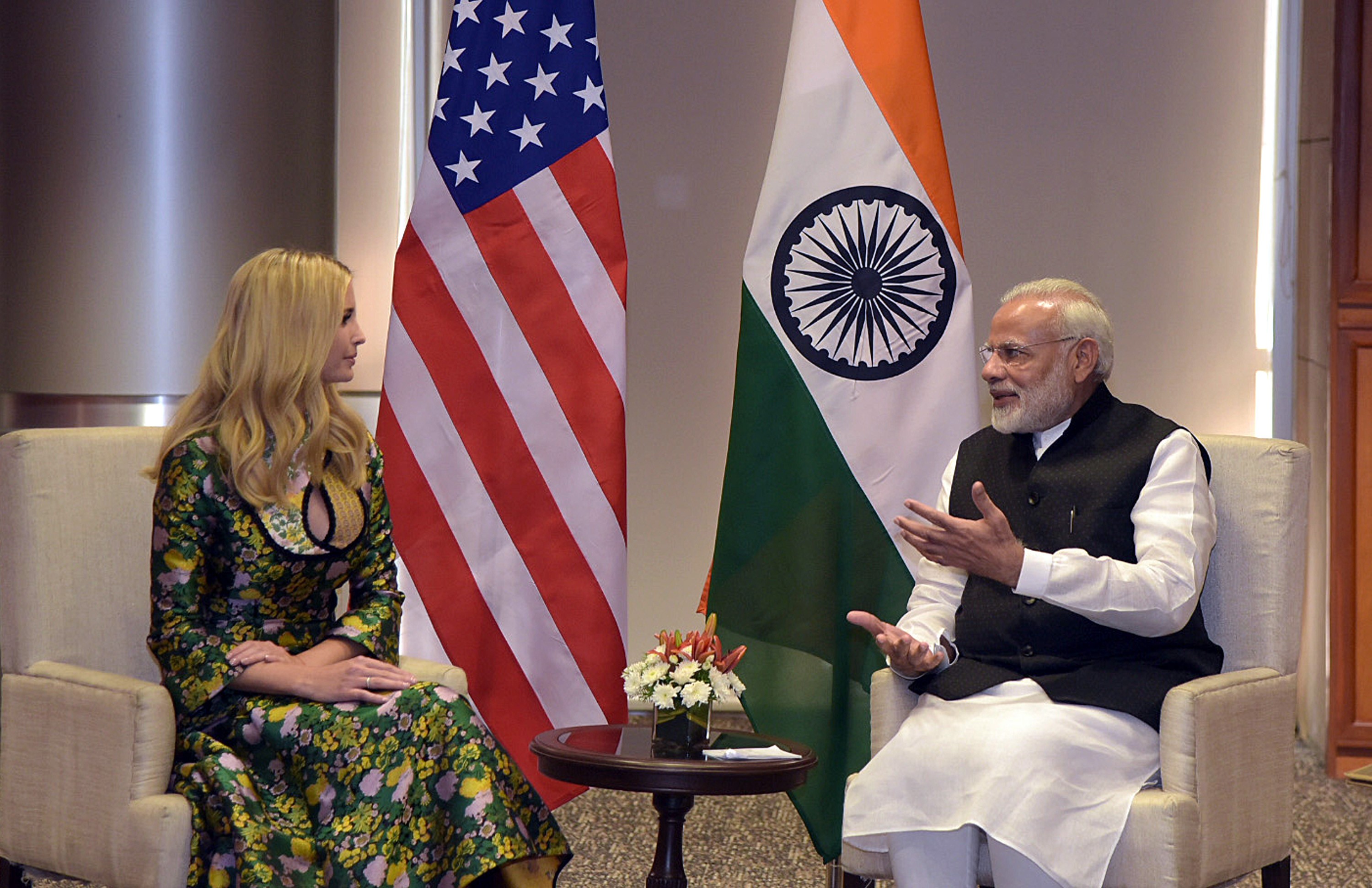 Ivanka Trump in India