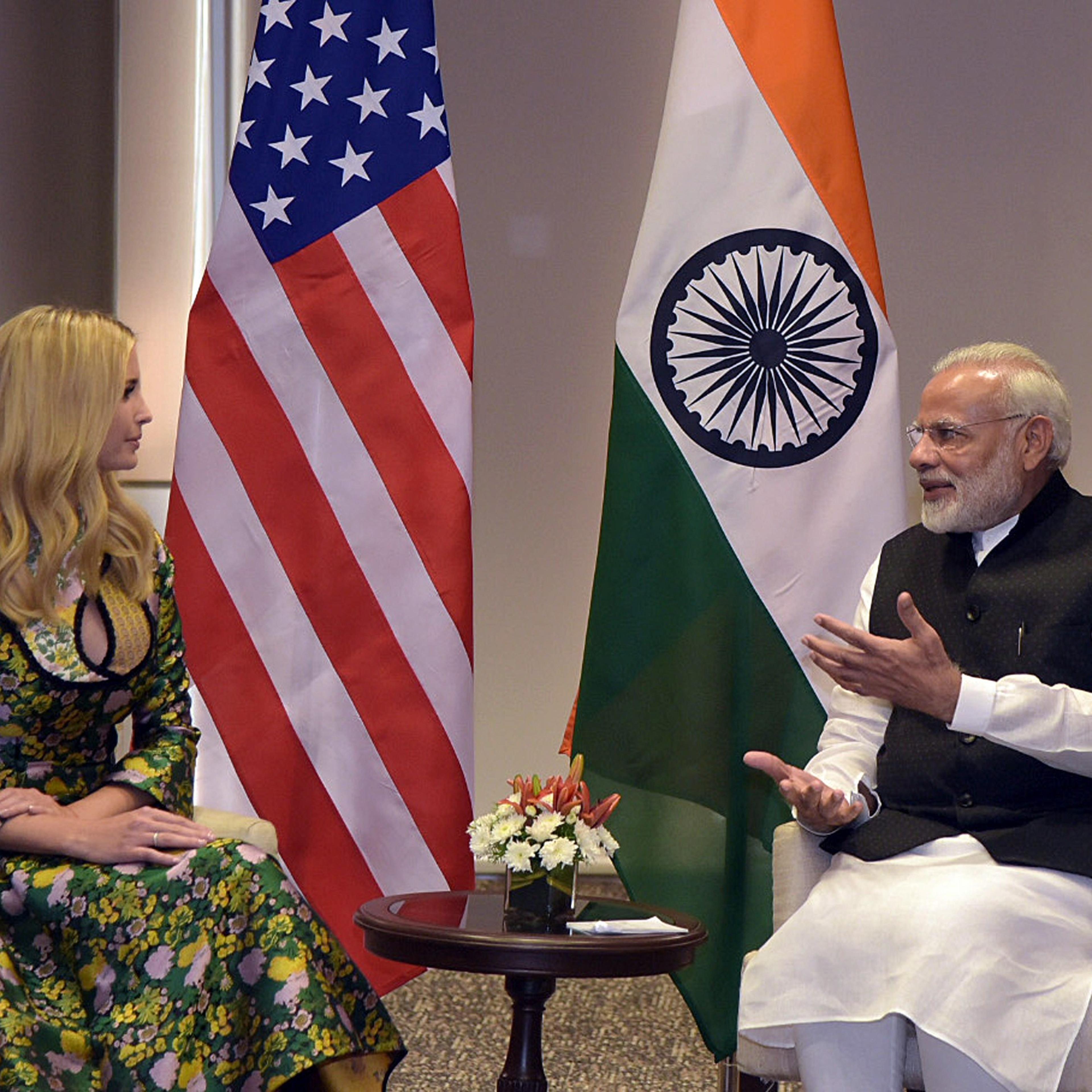 Ivanka Trump in India