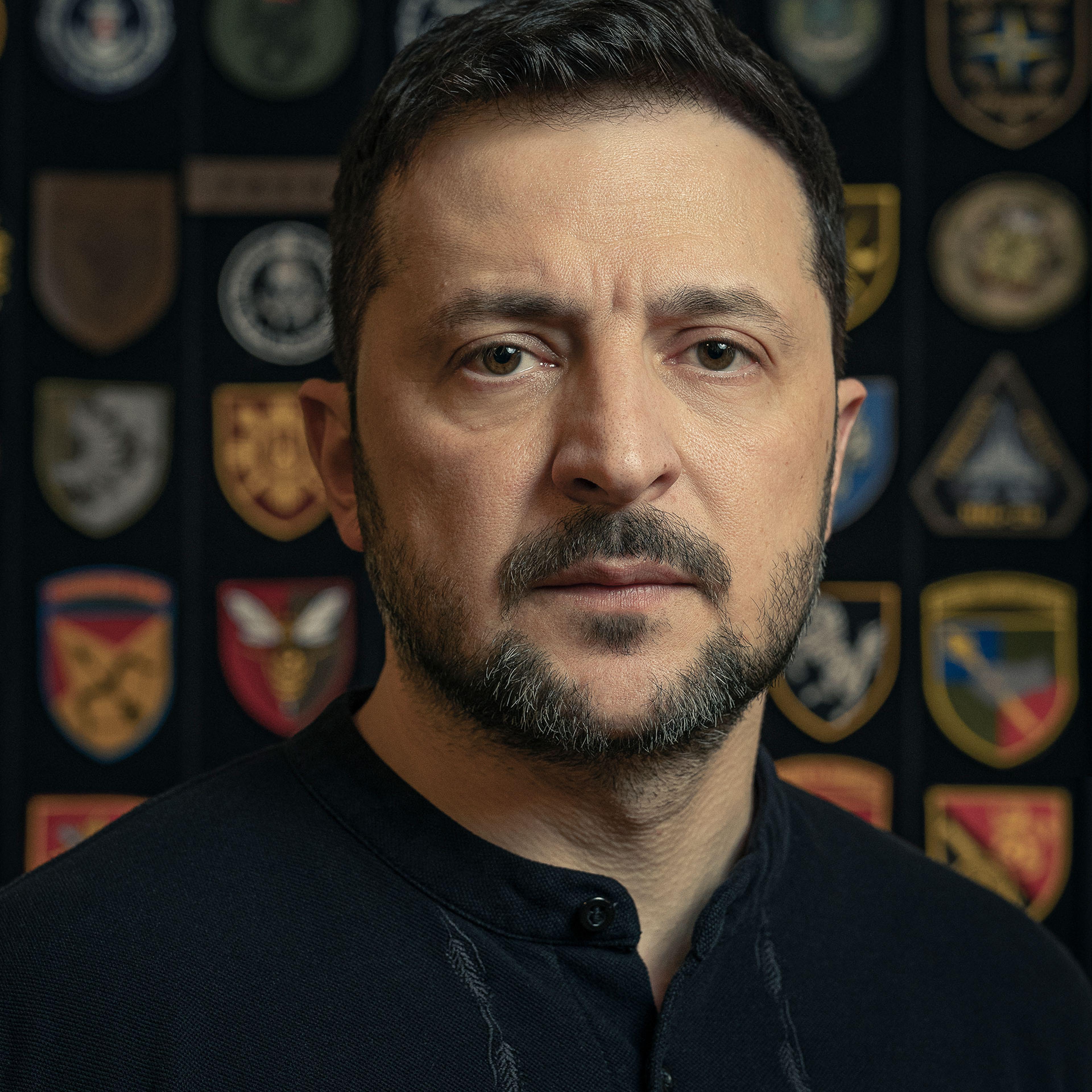 Ukraine’s Volodymyr Zelensky in his presidential office on March 21, 2025.