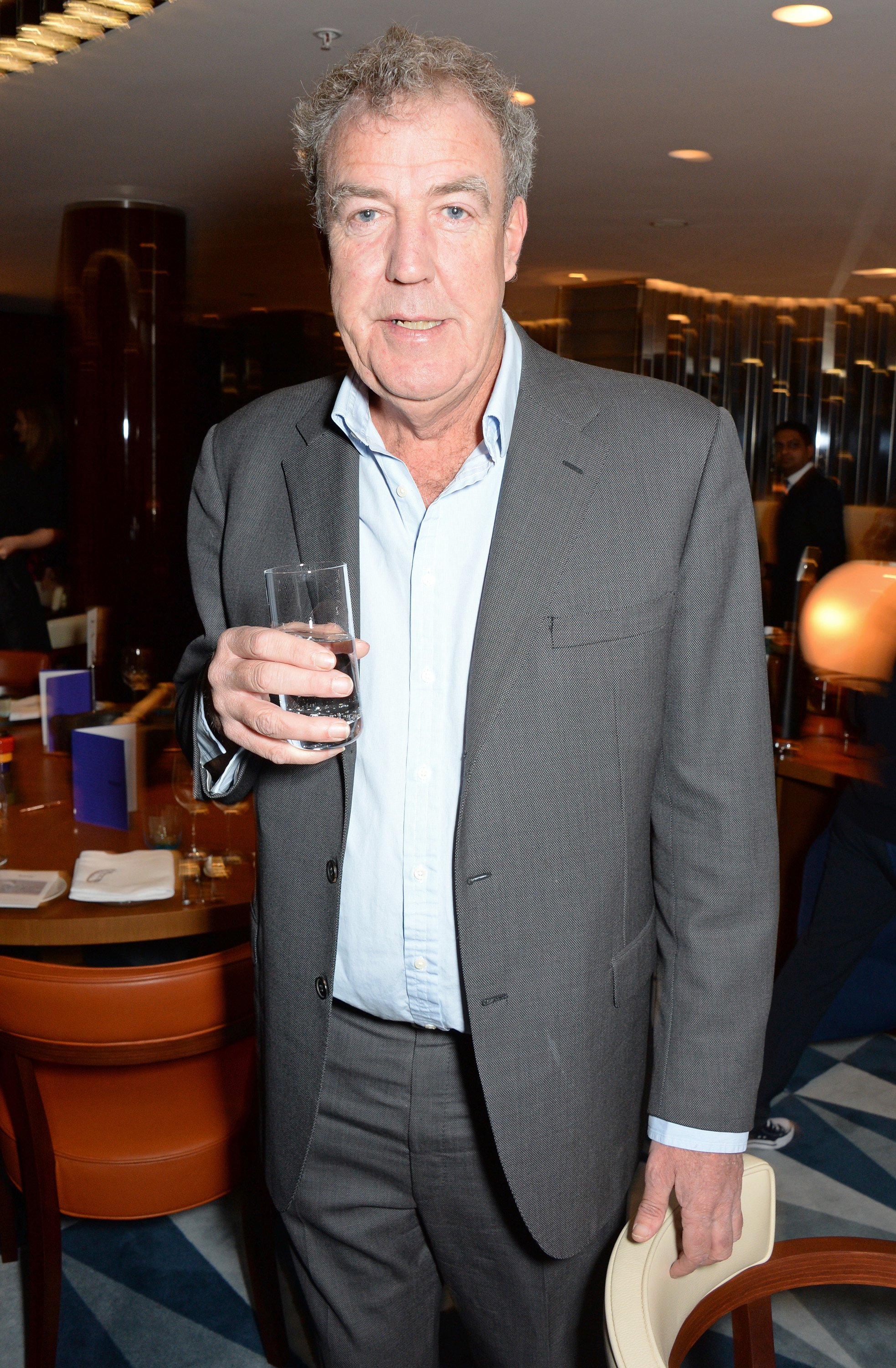 attends a charity dinner hosted by Nicola Formby and AA Gill in support of Borne, a charity aimed at preventing disability in childbirth, at Rivea at Bulgari Hotel &amp; Residences on February 3, 2015 in London, England.