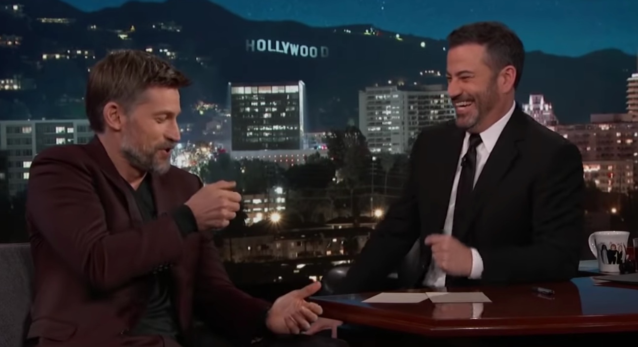 Jamie Lannister on Kimmel