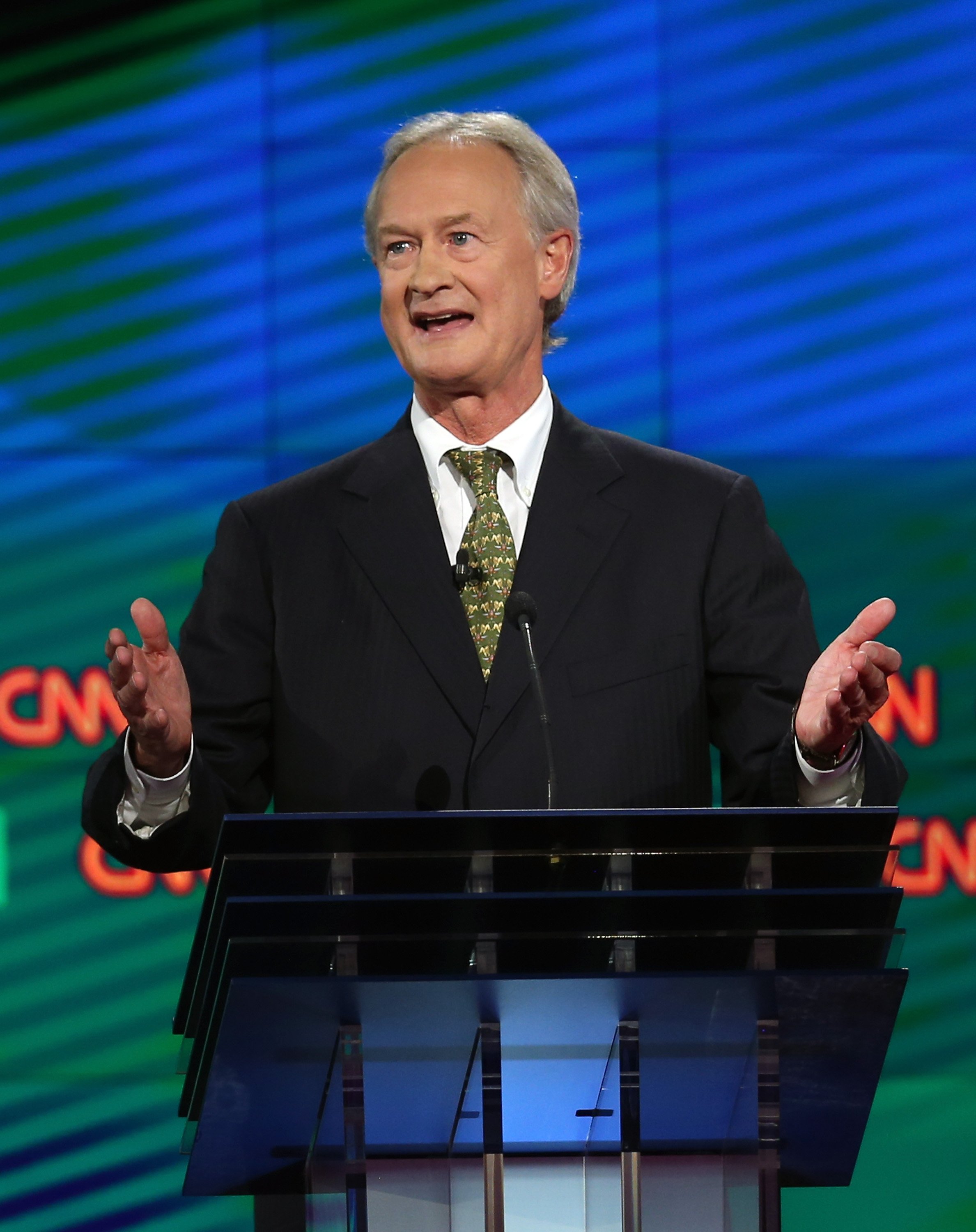 Democratic Presidential Candidates Hold First Debate In Las Vegas