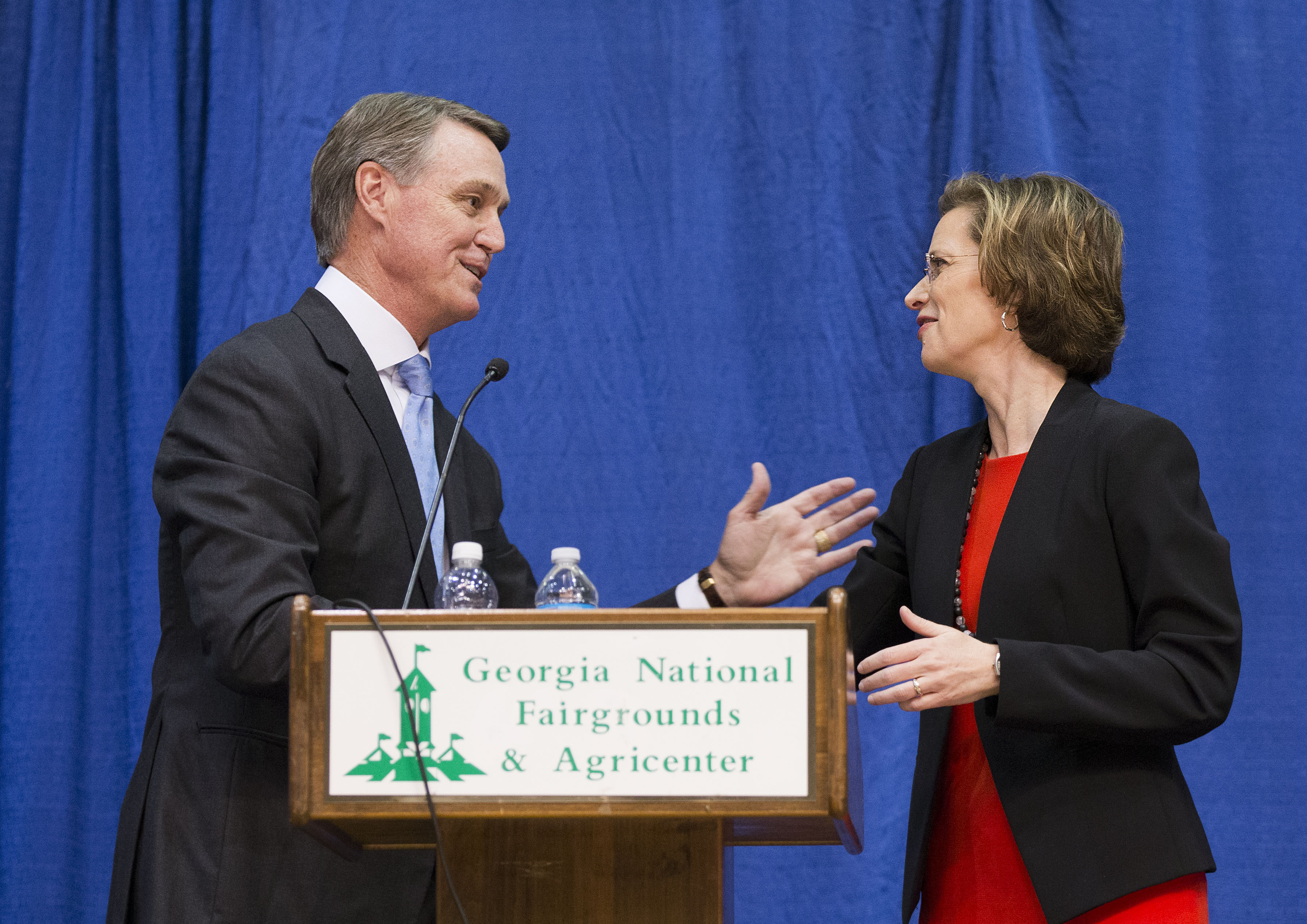 David Perdue, Michelle Nunn