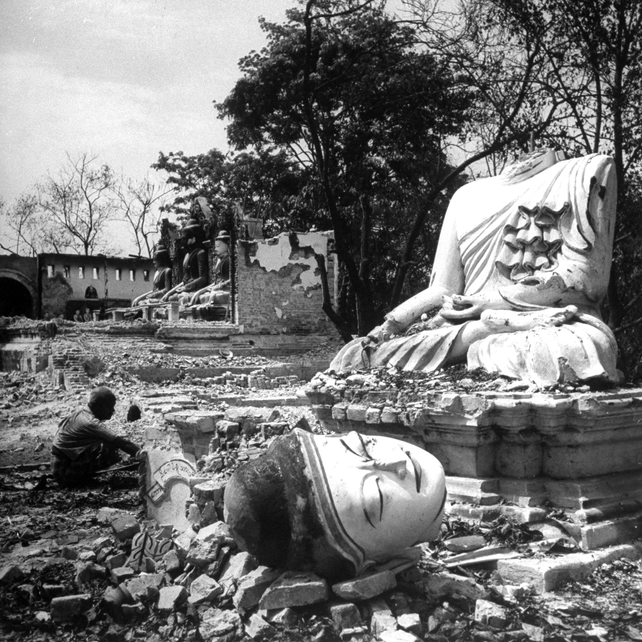War in Burma, 1949.