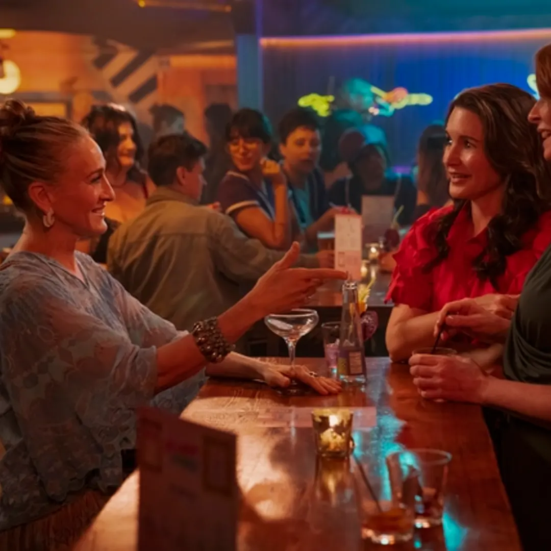 From left: Sarah Jessica Parker, Kristin Davis, and Cynthia Nixon in <i>And Just Like That</i> Season 3