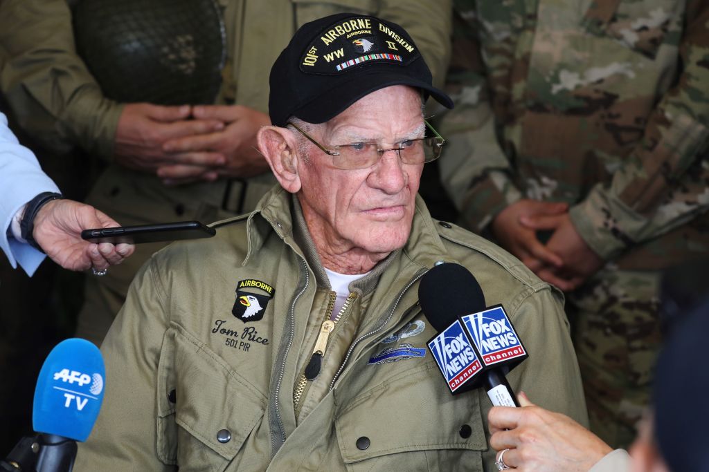Tom Rice a 97 year old veteran