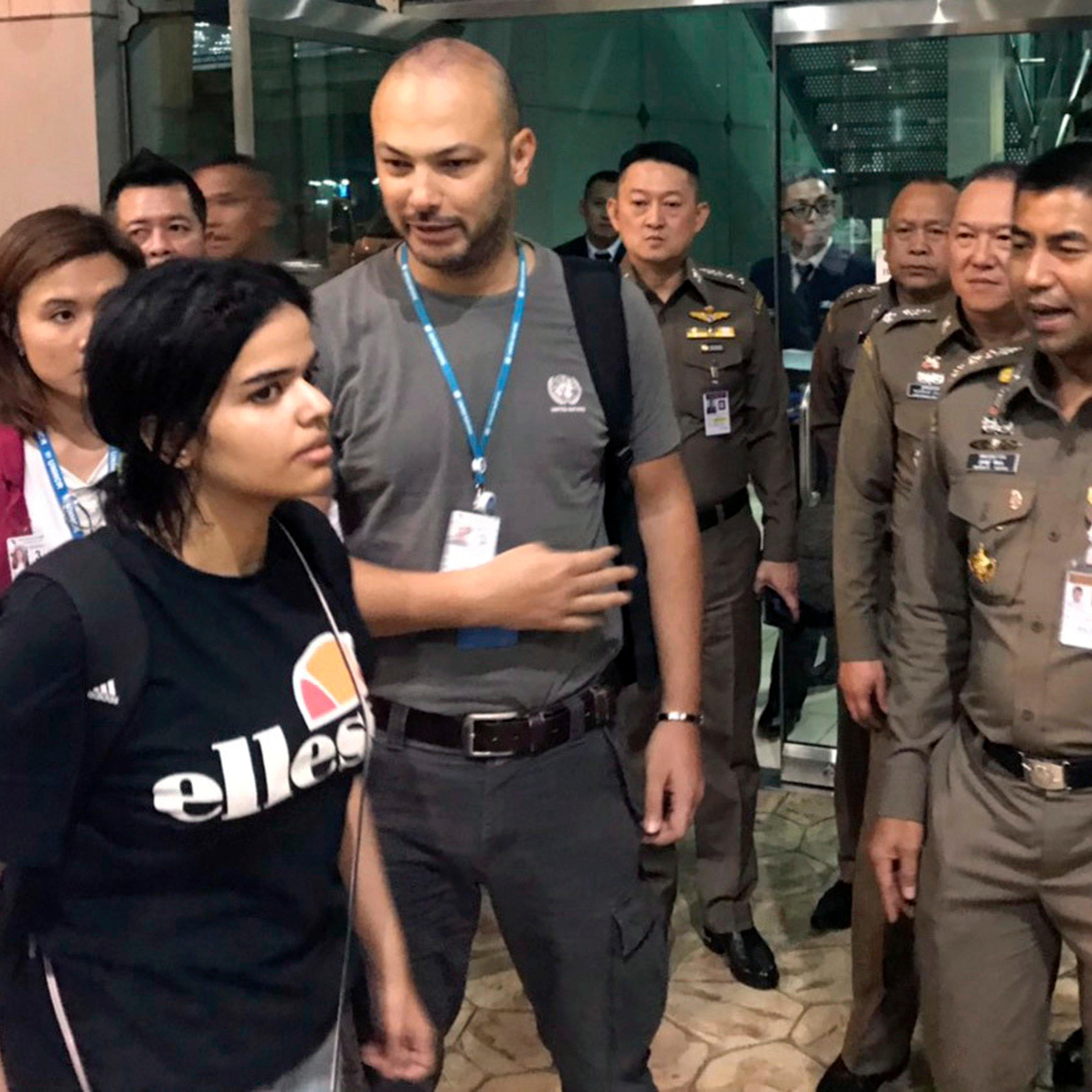 Saudi Runaway Woman