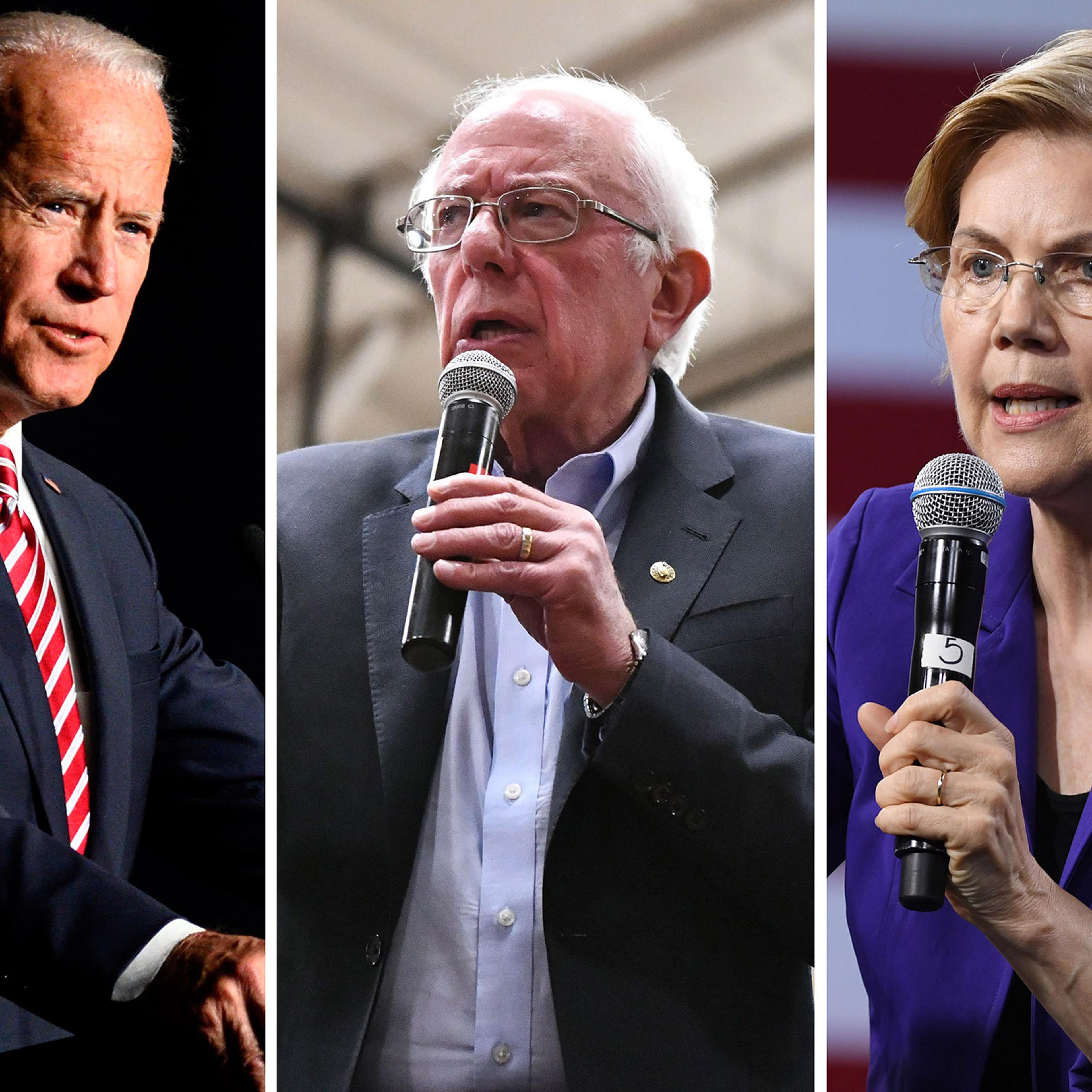 biden-sanders-warren-triptych