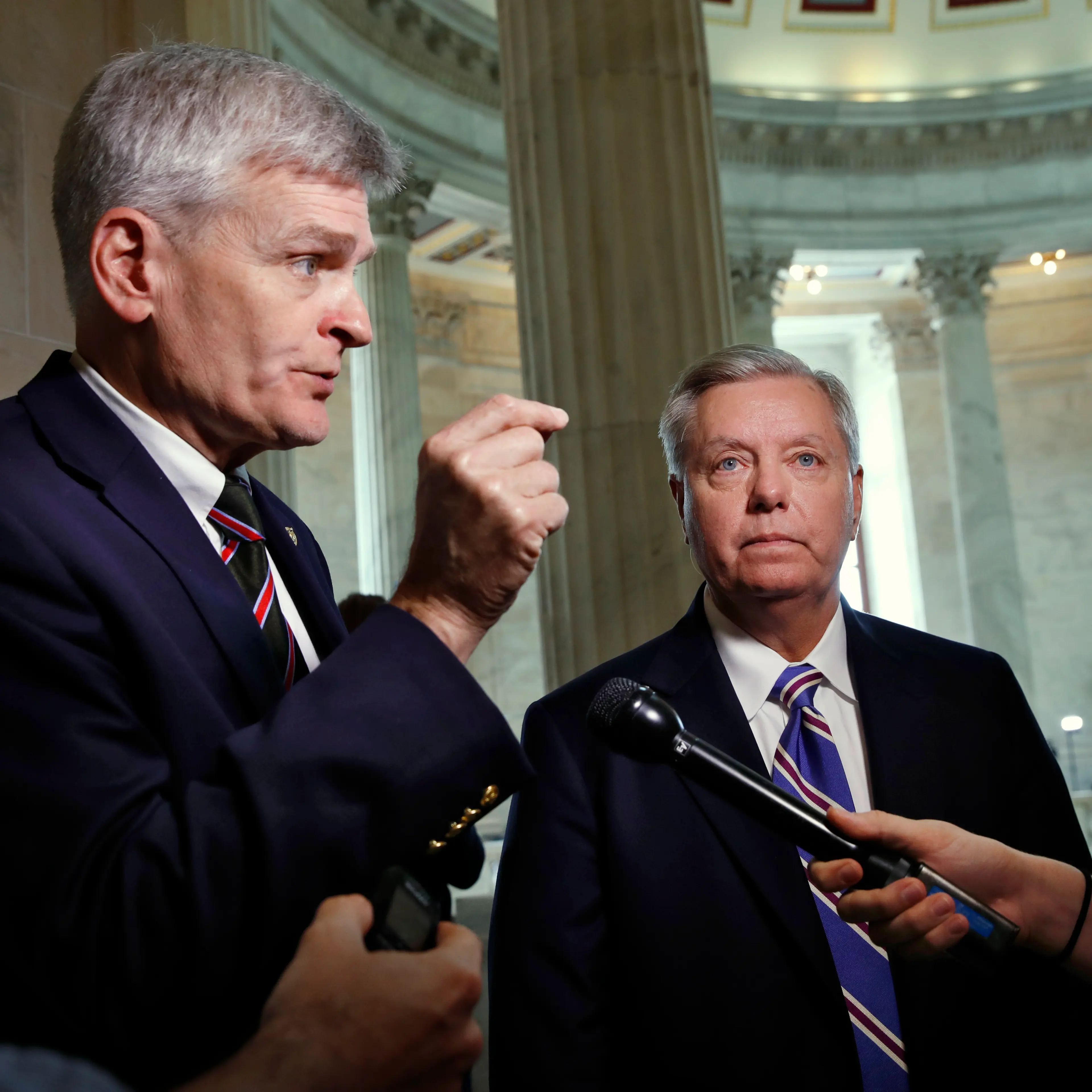 Bill Cassidy, Lindsey Graham