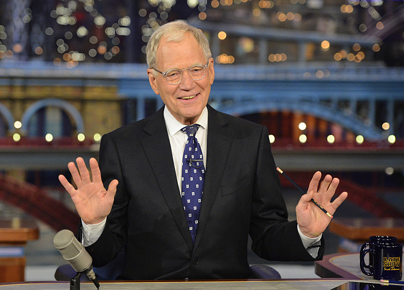 David Letterman hosts his final broadcast of the Late Show with David Letterman, Wednesday May 20, 2015 on the CBS Television Network. After 33 years in late night television, 6,028 broadcasts, nearly 20,000 total guest appearances, 16 Emmy Awards and mo