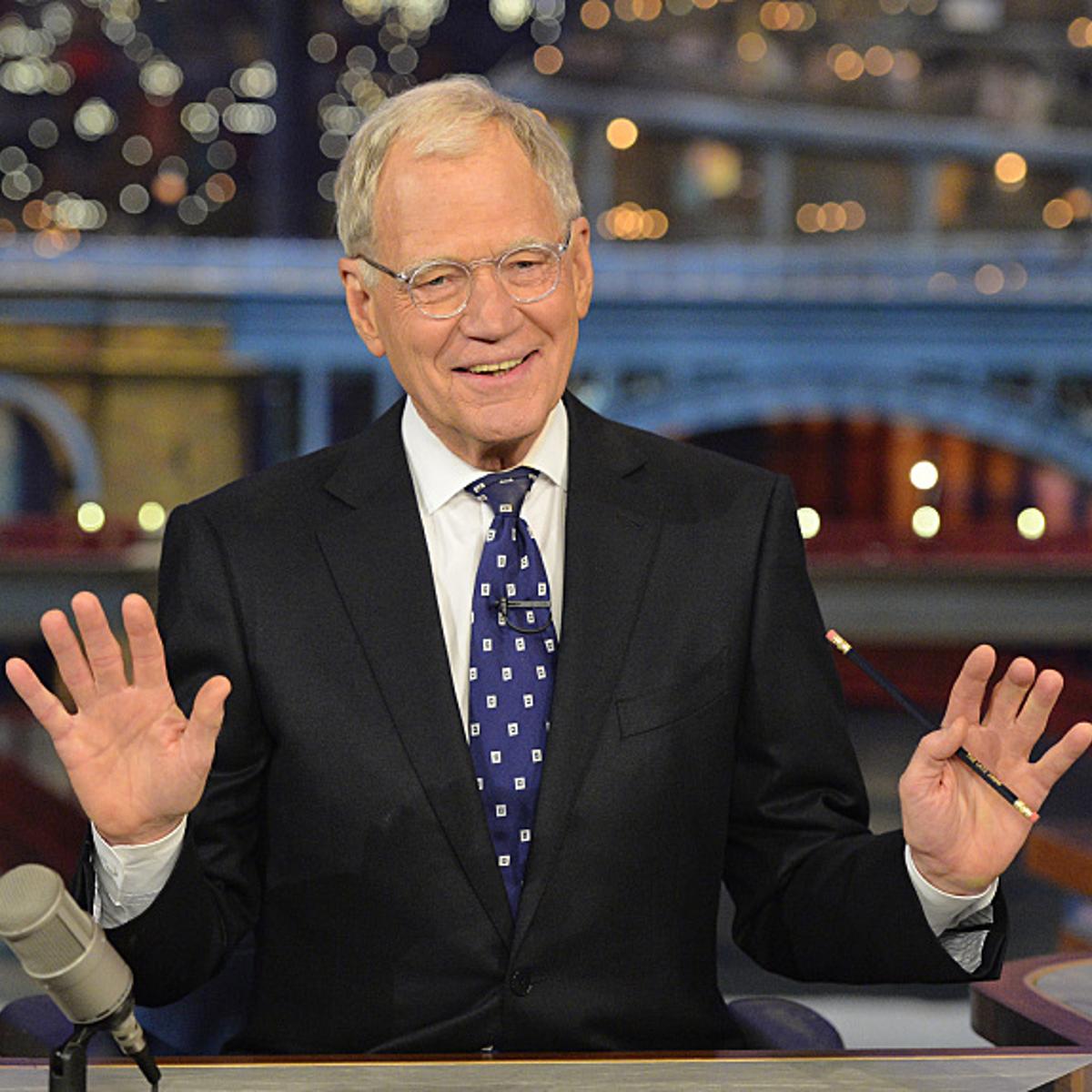 David Letterman hosts his final broadcast of the Late Show with David Letterman, Wednesday May 20, 2015 on the CBS Television Network. After 33 years in late night television, 6,028 broadcasts, nearly 20,000 total guest appearances, 16 Emmy Awards and mo