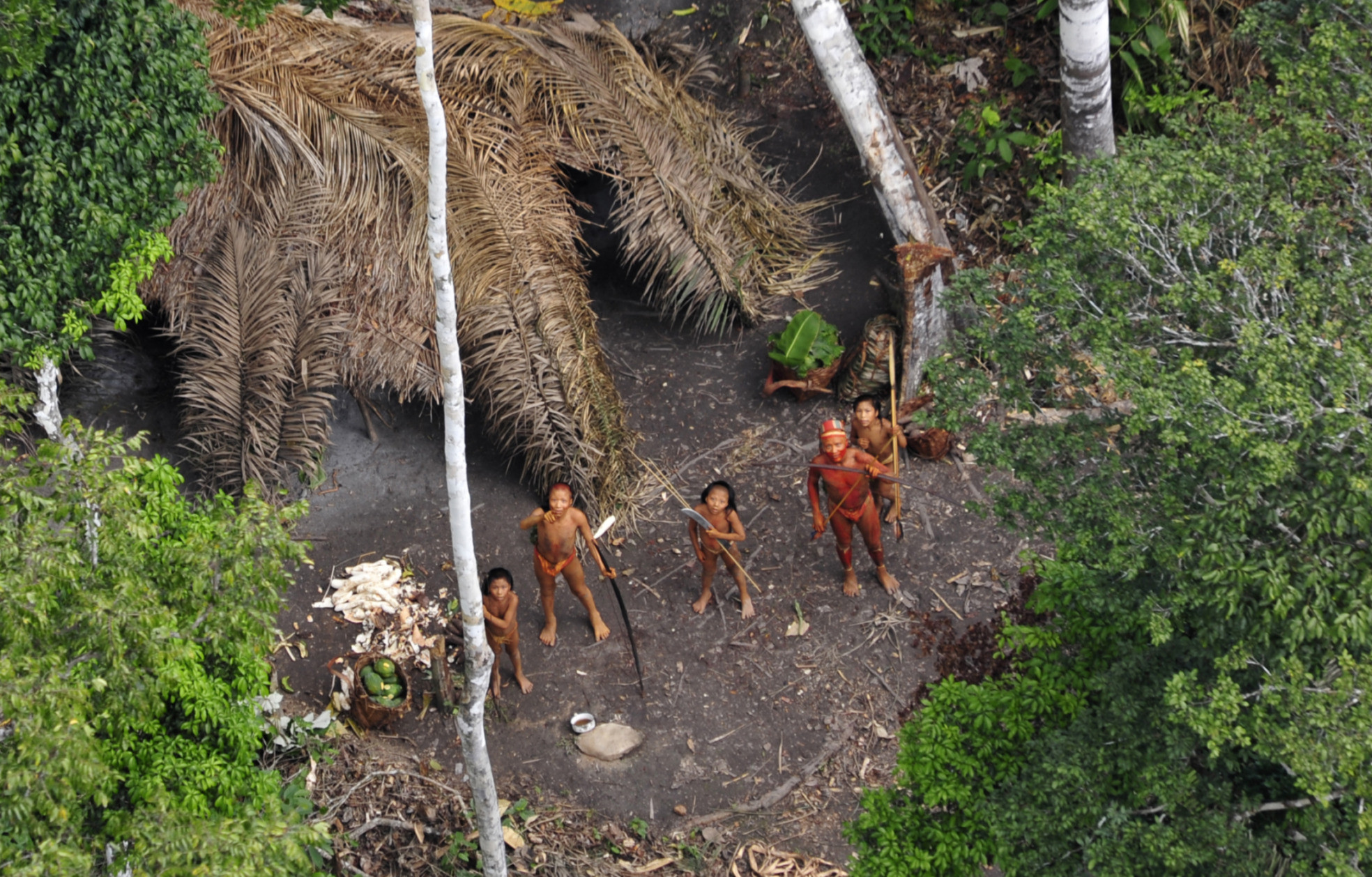 Indianergruppe in Brasilien entdeckt