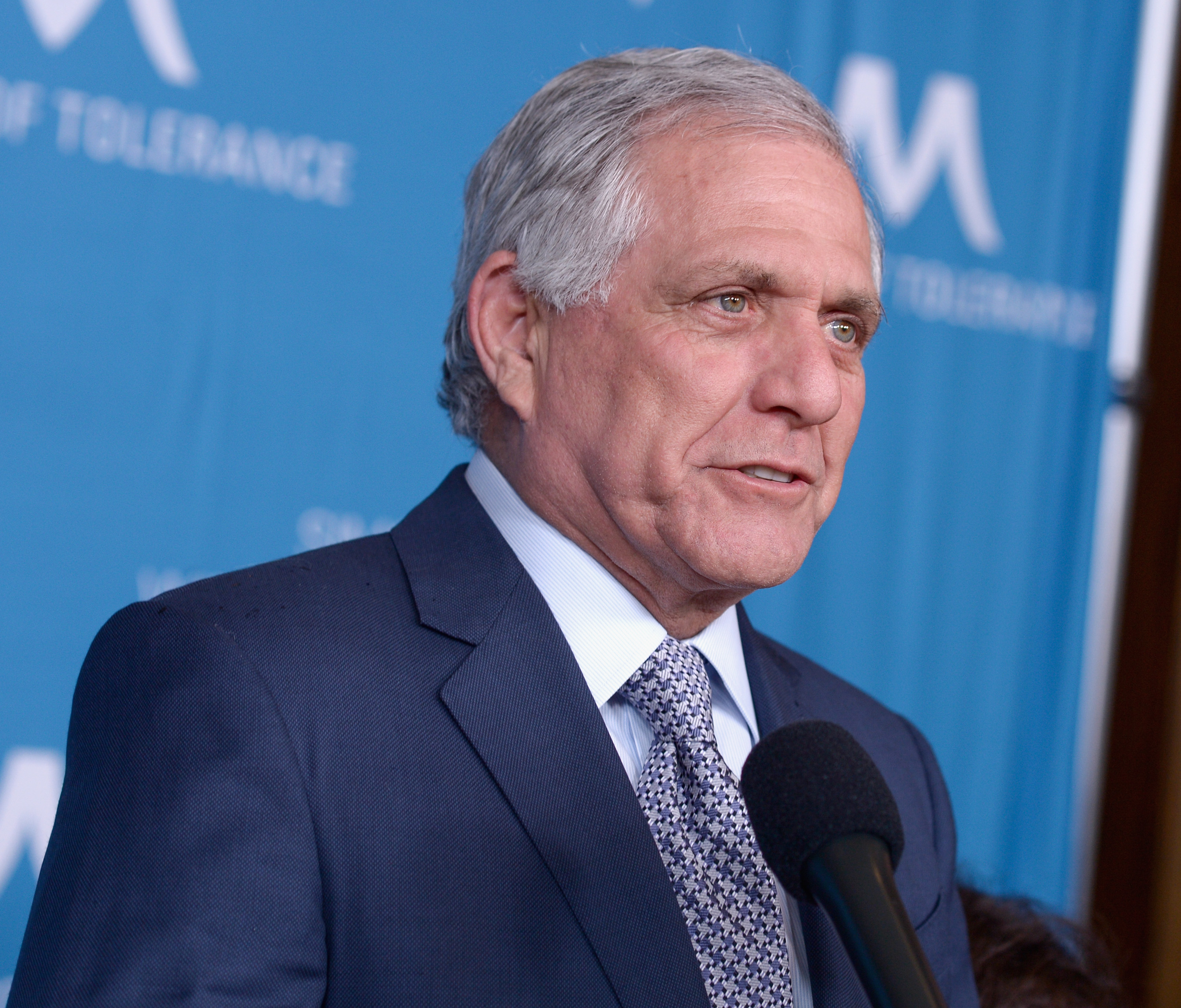 Moonves on the red carpet at a tribute dinner