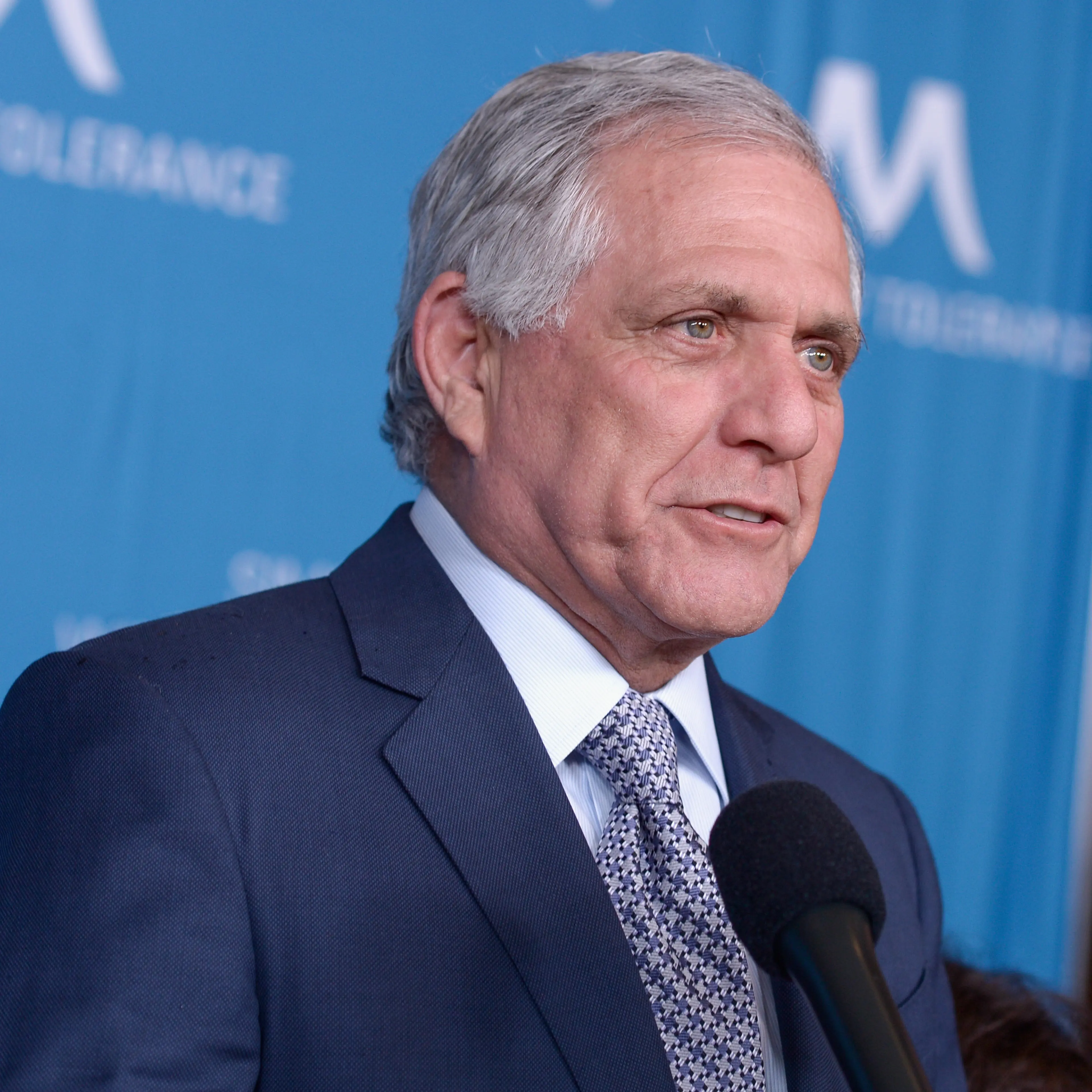 Moonves on the red carpet at a tribute dinner