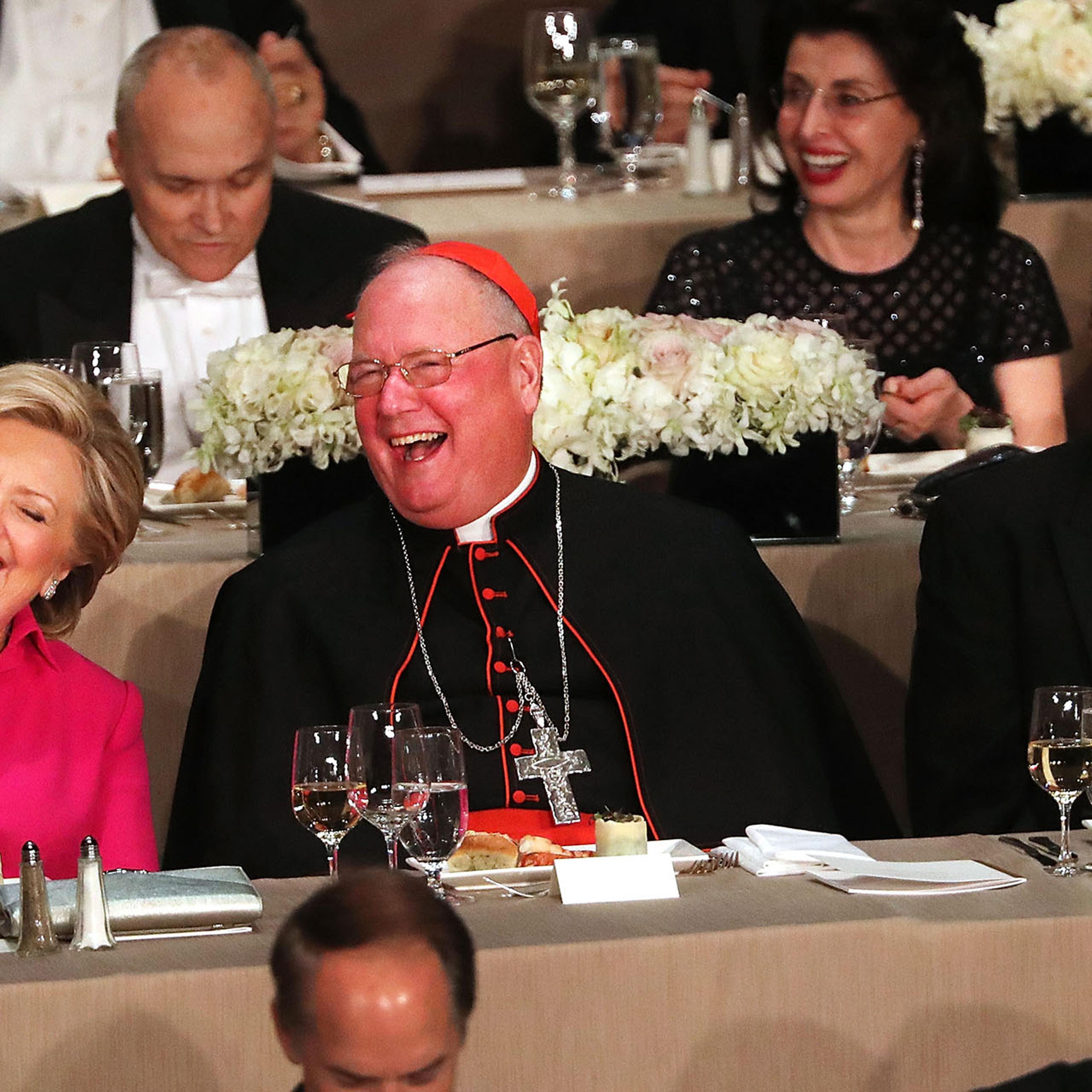 Donald Trump And Hillary Clinton Attend Alfred E. Smith Memorial Foundation Dinner