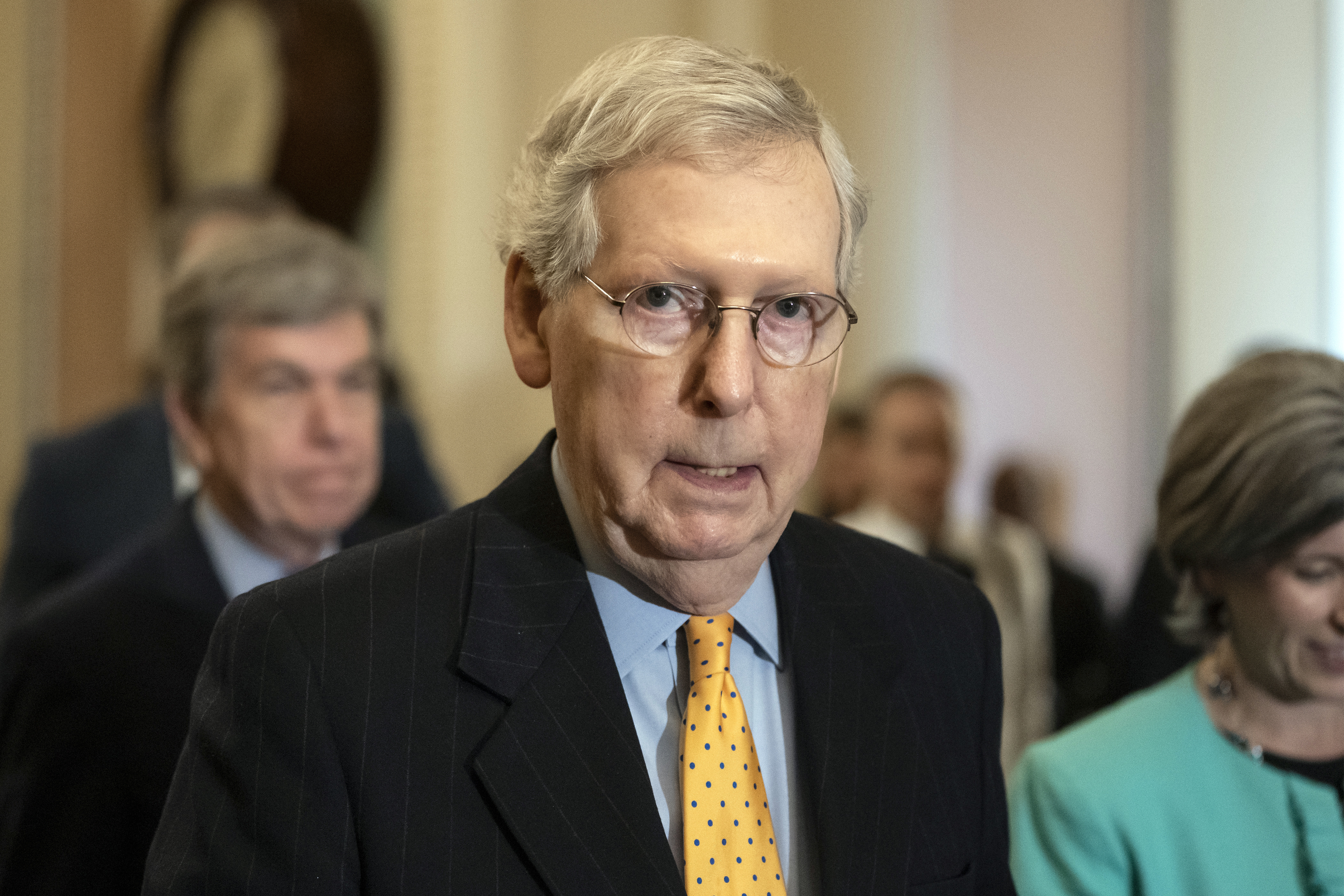 Senate Majority Leader Mitch McConnell wants to raise the minimum age for tobacco products, including vaping devices, to 21 from 18.