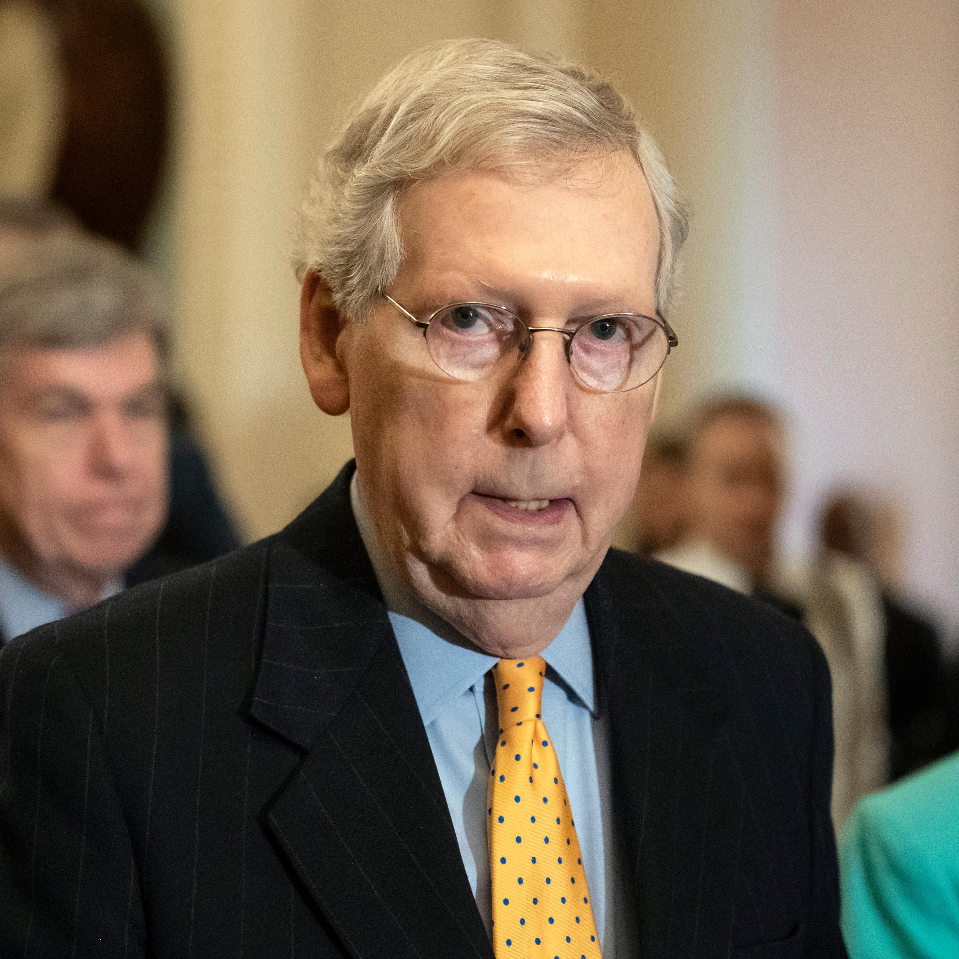 Senate Majority Leader Mitch McConnell wants to raise the minimum age for tobacco products, including vaping devices, to 21 from 18.