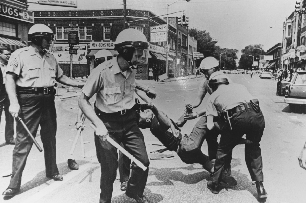 Baltimore Arrest During Riot