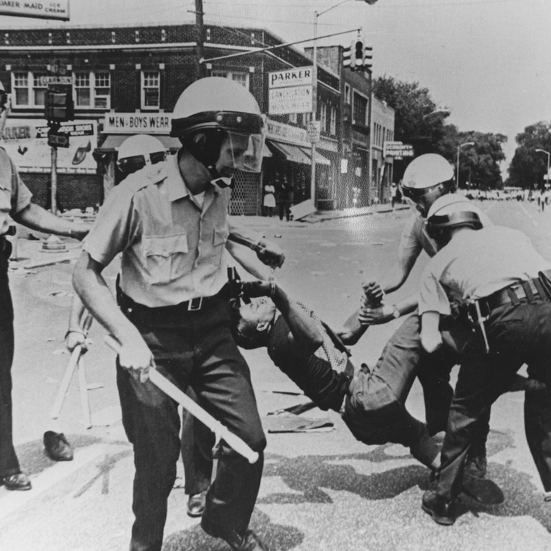 Baltimore Arrest During Riot