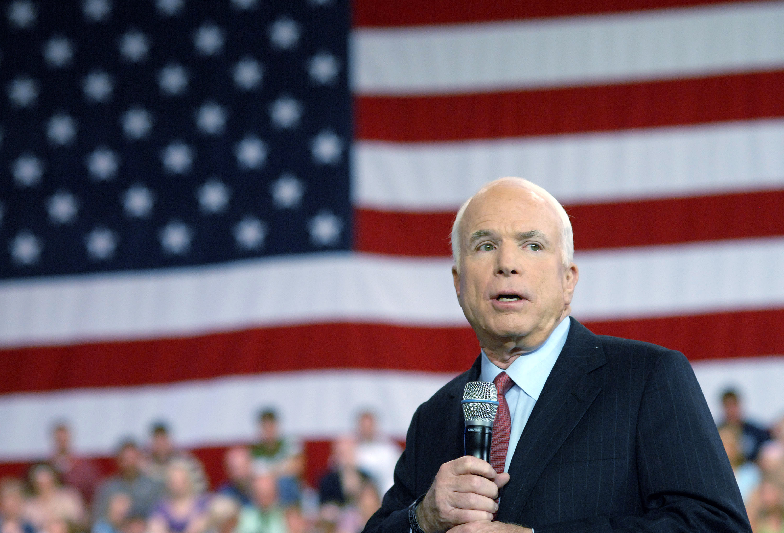 McCain Holds Townhall Meeting In York, Pennsylvania