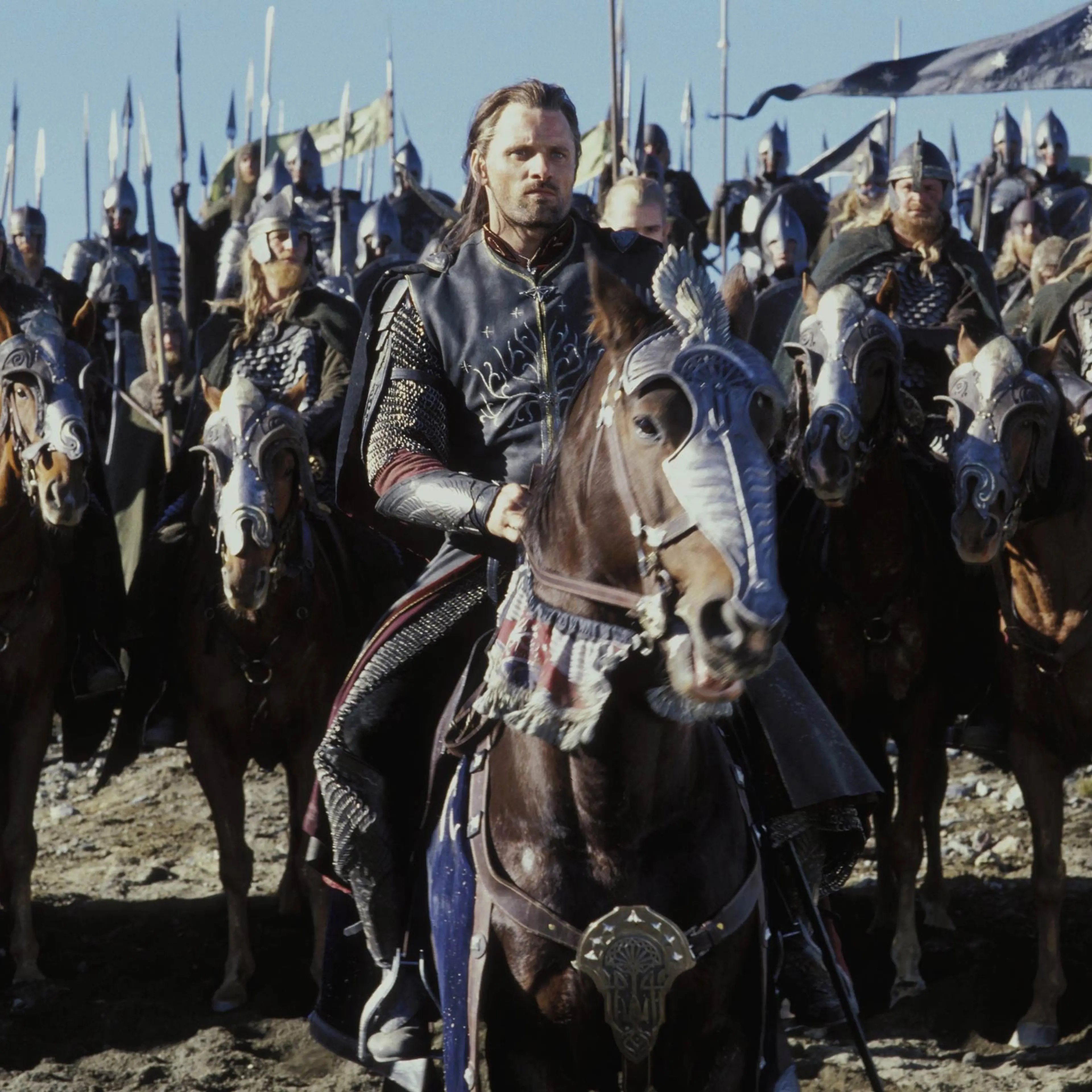 Viggo Mortensen as Aragorn in 'The Lord of the Rings: The Return of the King'