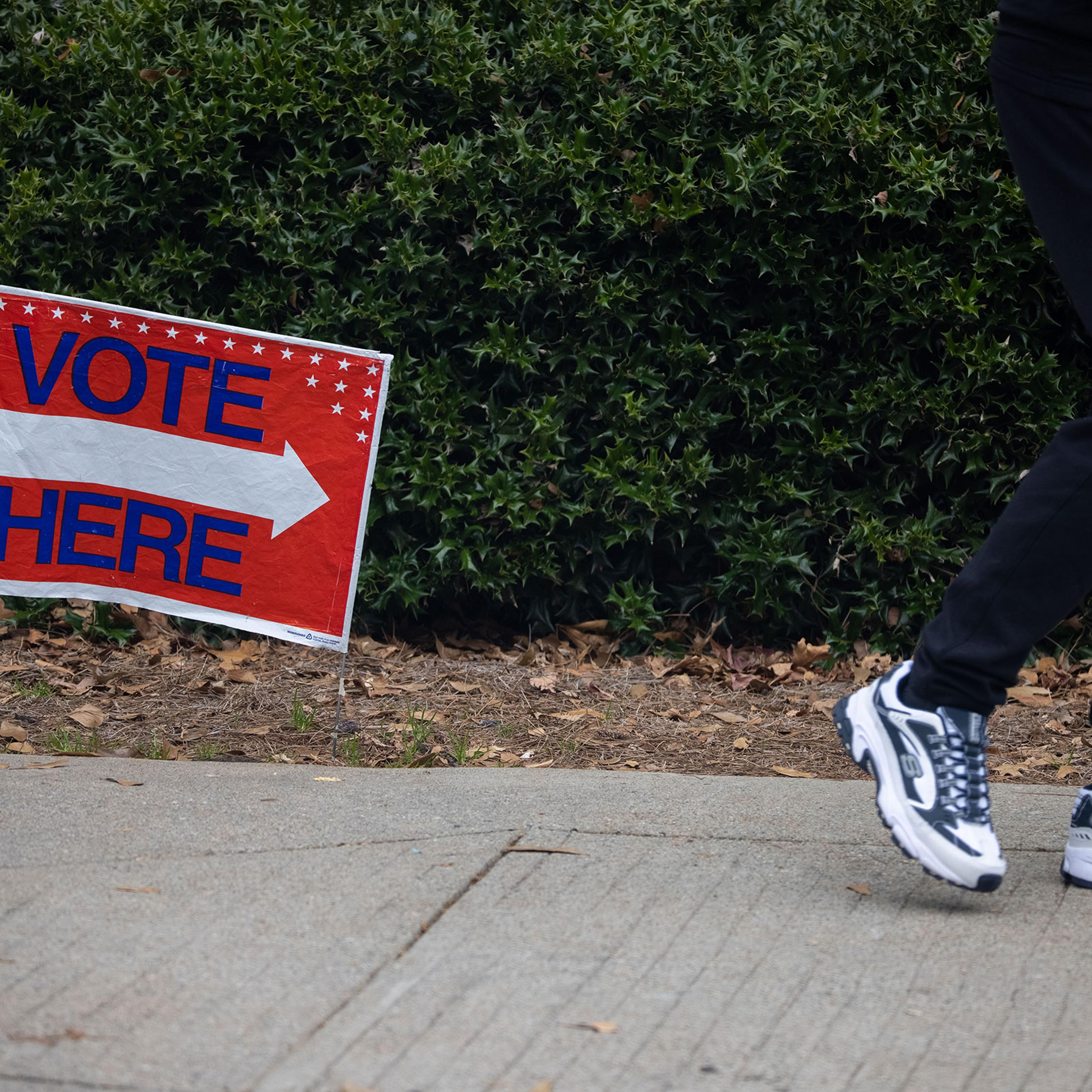 Early Voting Georgia Senate Election, USA - 30 Dec 2020