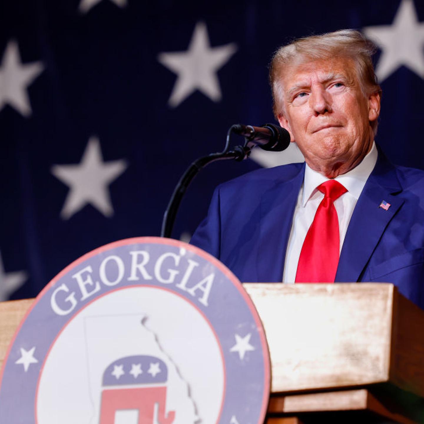Former President Trump Addresses The Georgia State GOP Convention