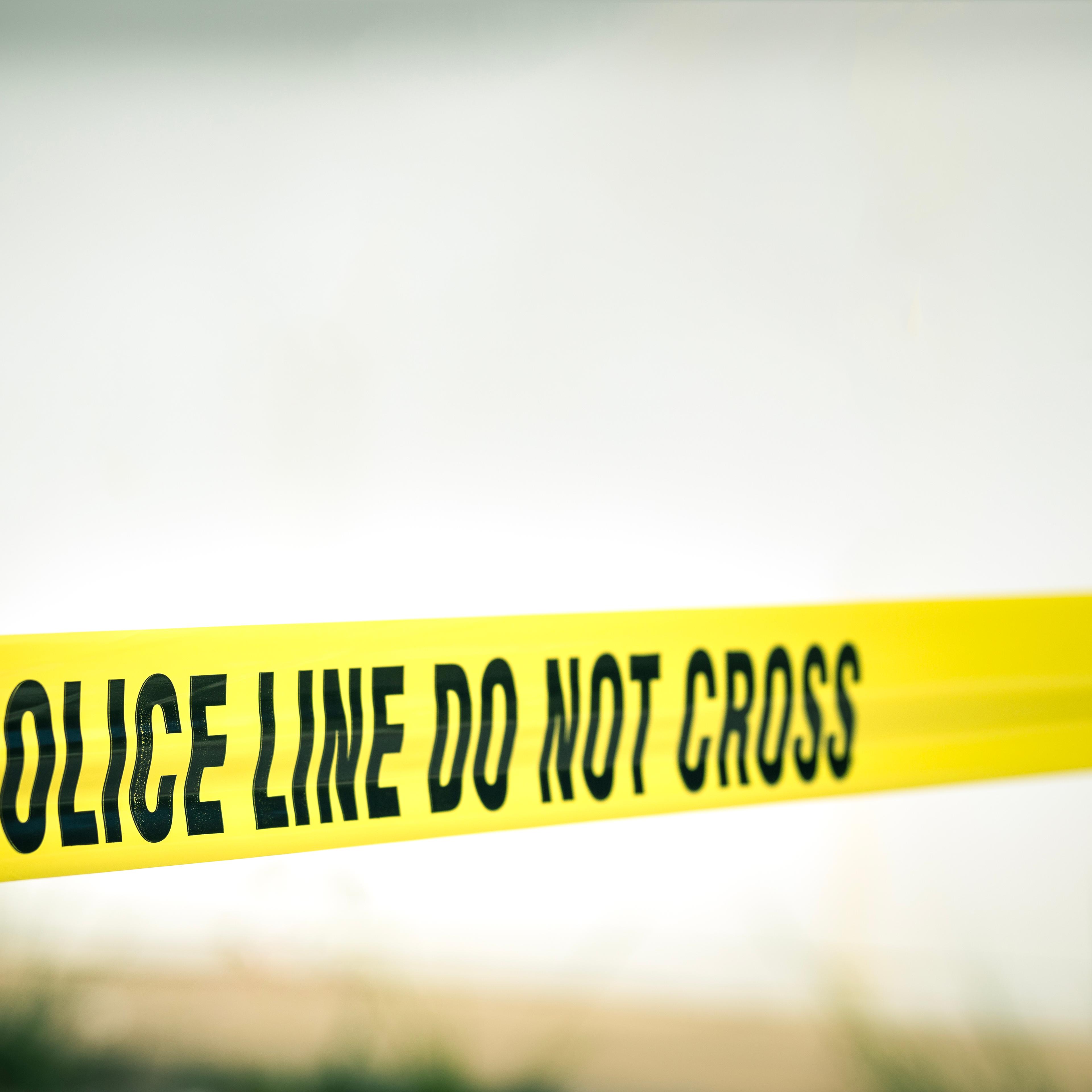 police line do not cross protect crime scene