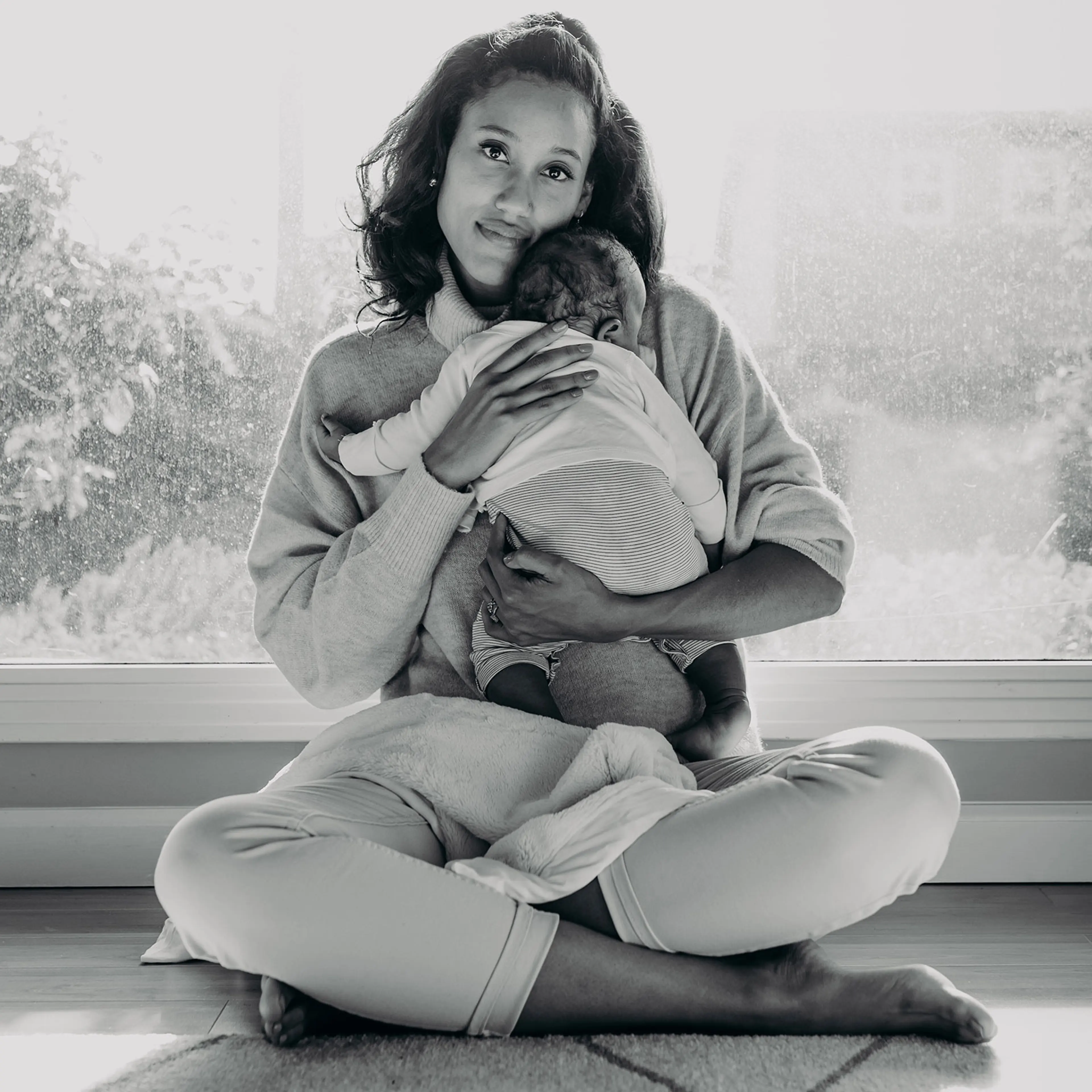 Anna Malaika Tubbs and her son