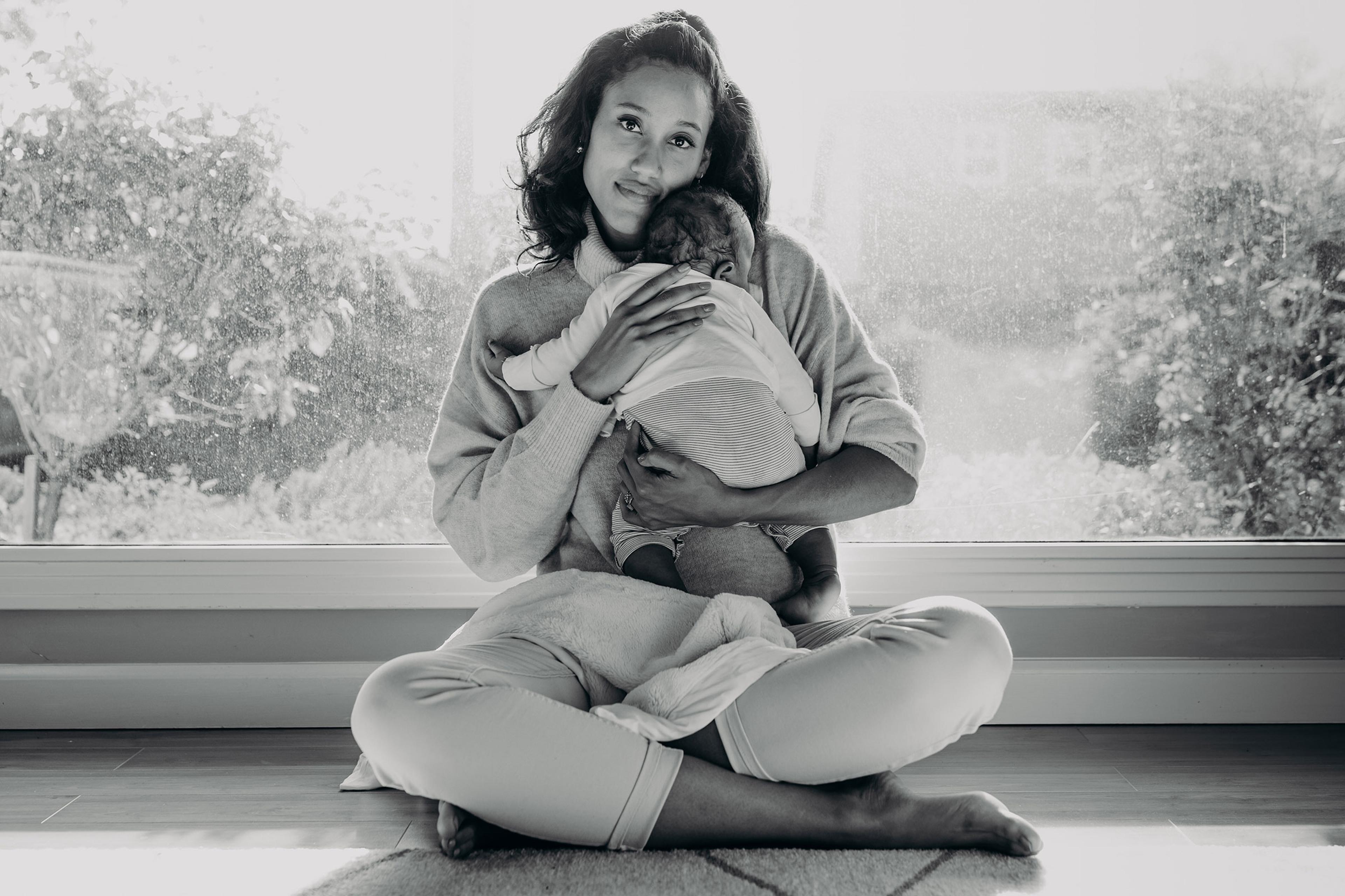 Anna Malaika Tubbs and her son