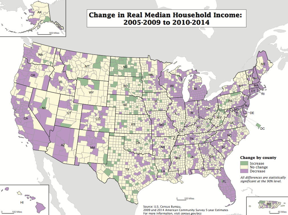 U.S. Census: See Where the Great Recession Hit Hardest