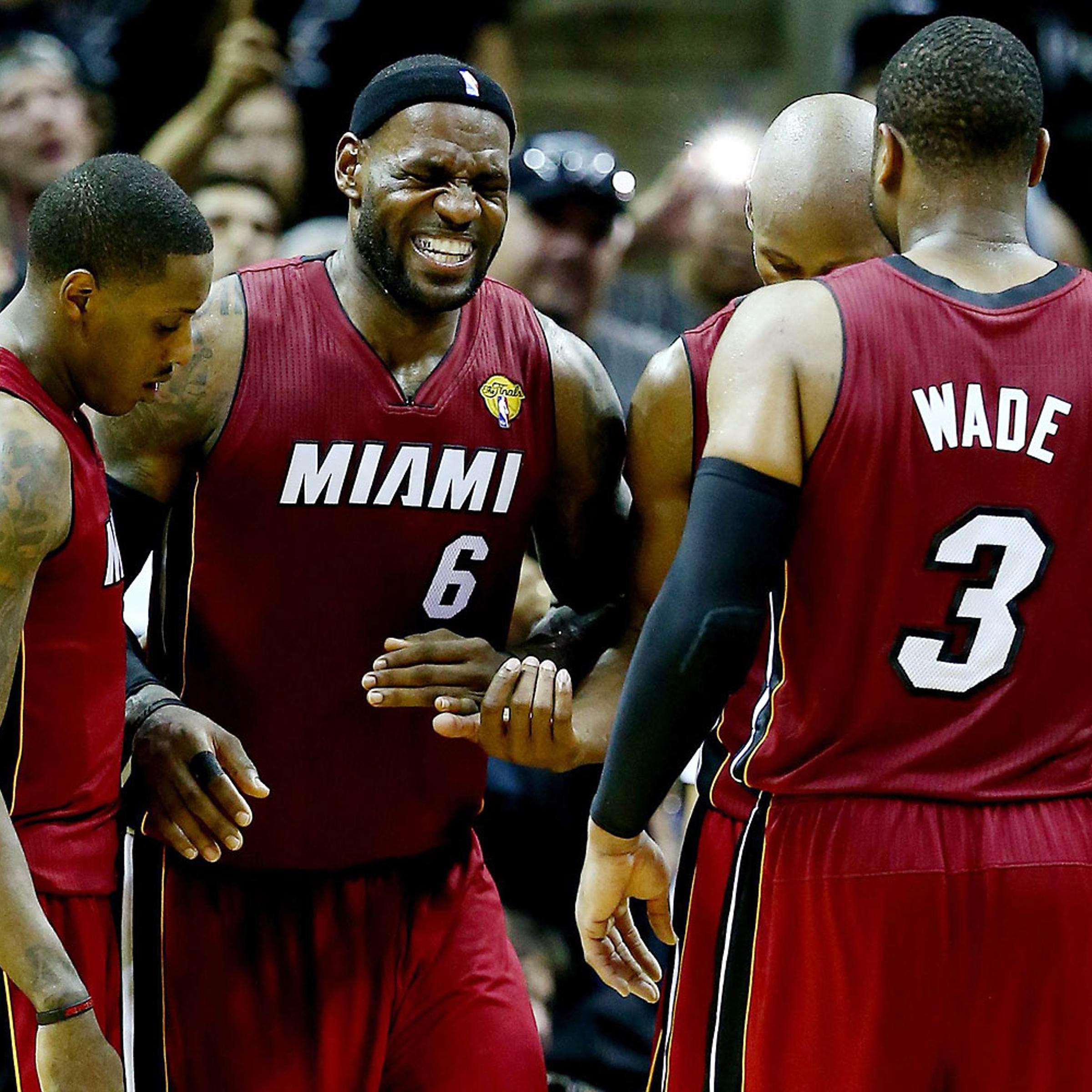 Lebron James Cramping
