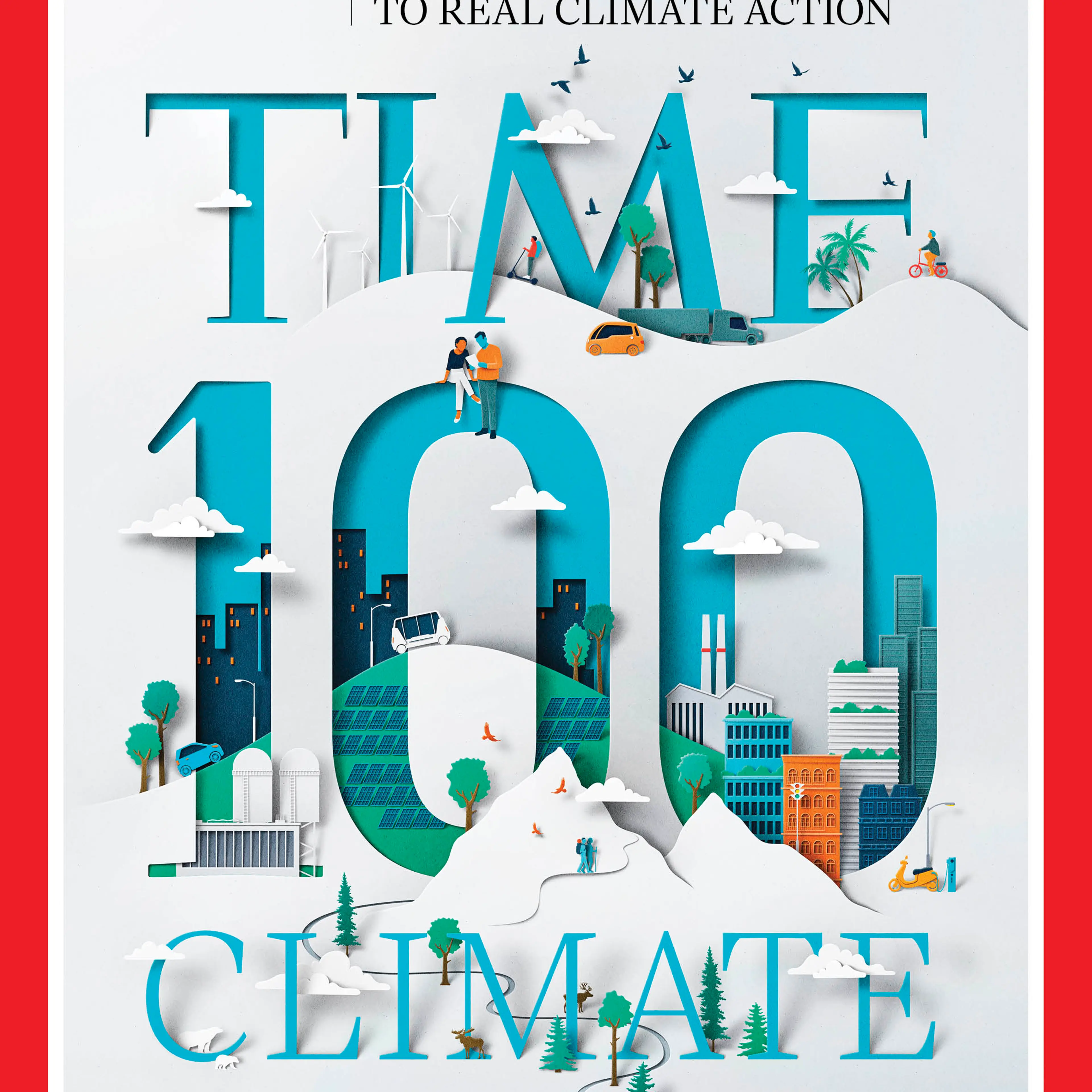The TIME 100 Climate Time Magazine cover