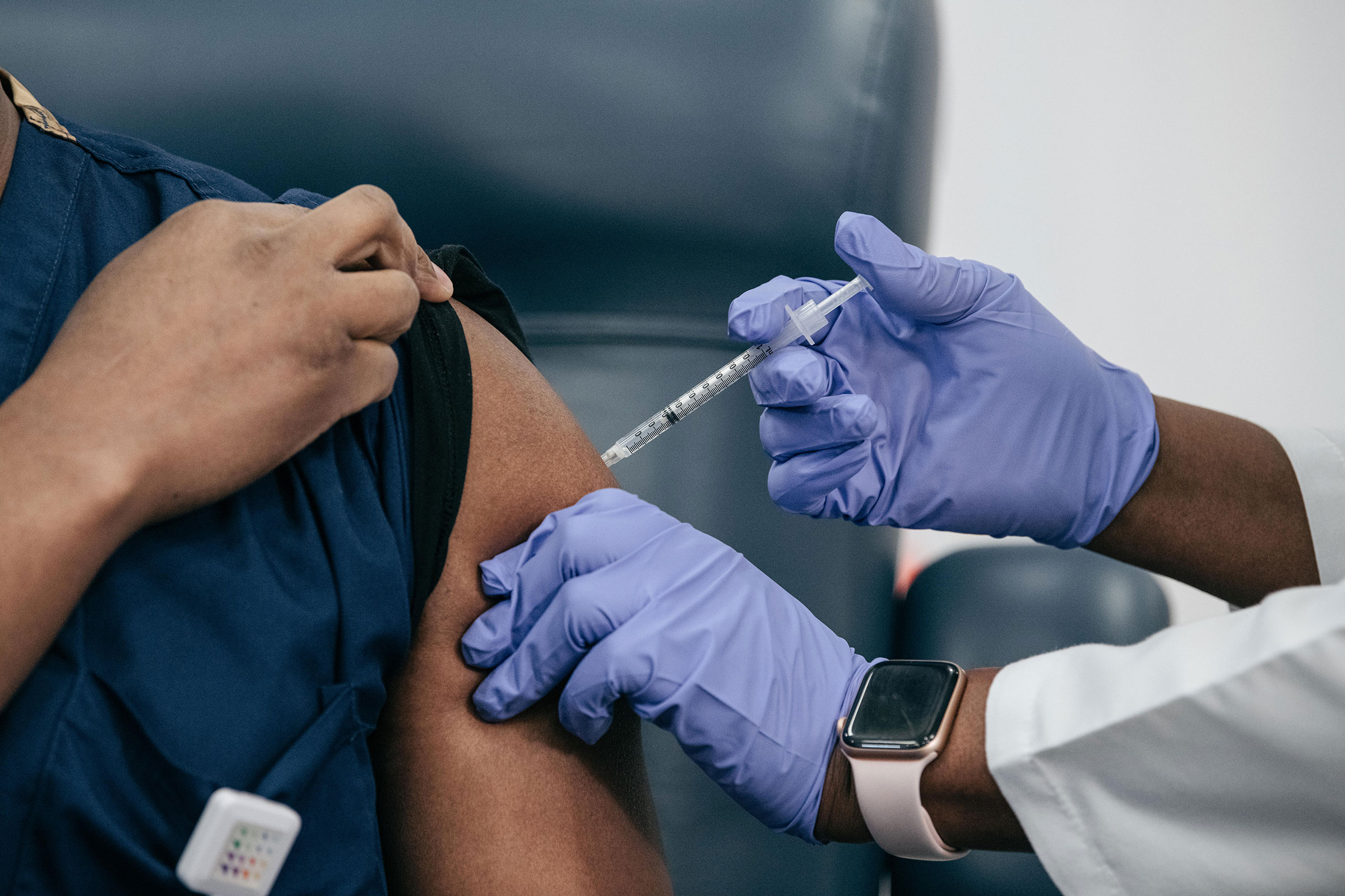 New York's Northwell Health Hospital Administers Covid Vaccines