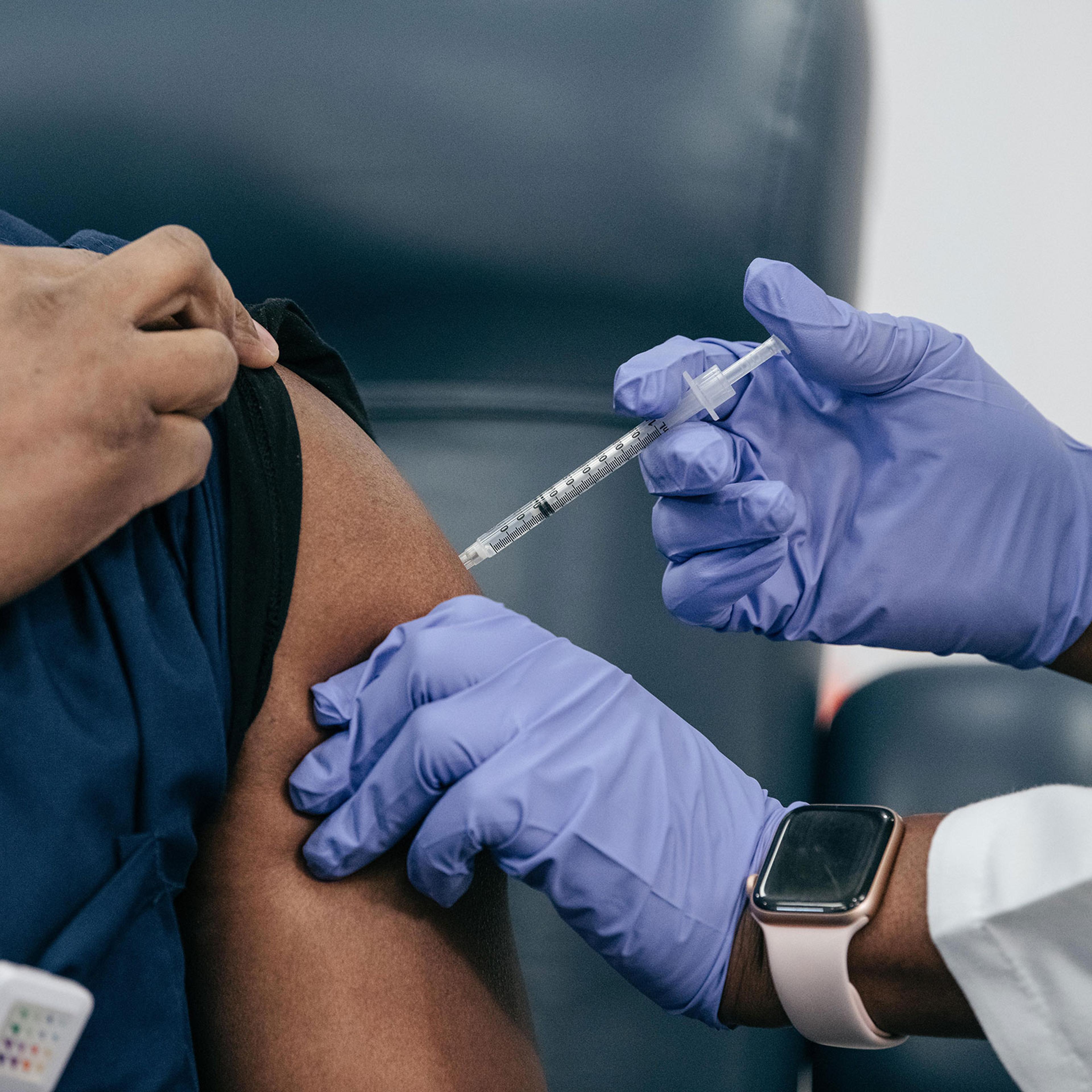New York's Northwell Health Hospital Administers Covid Vaccines