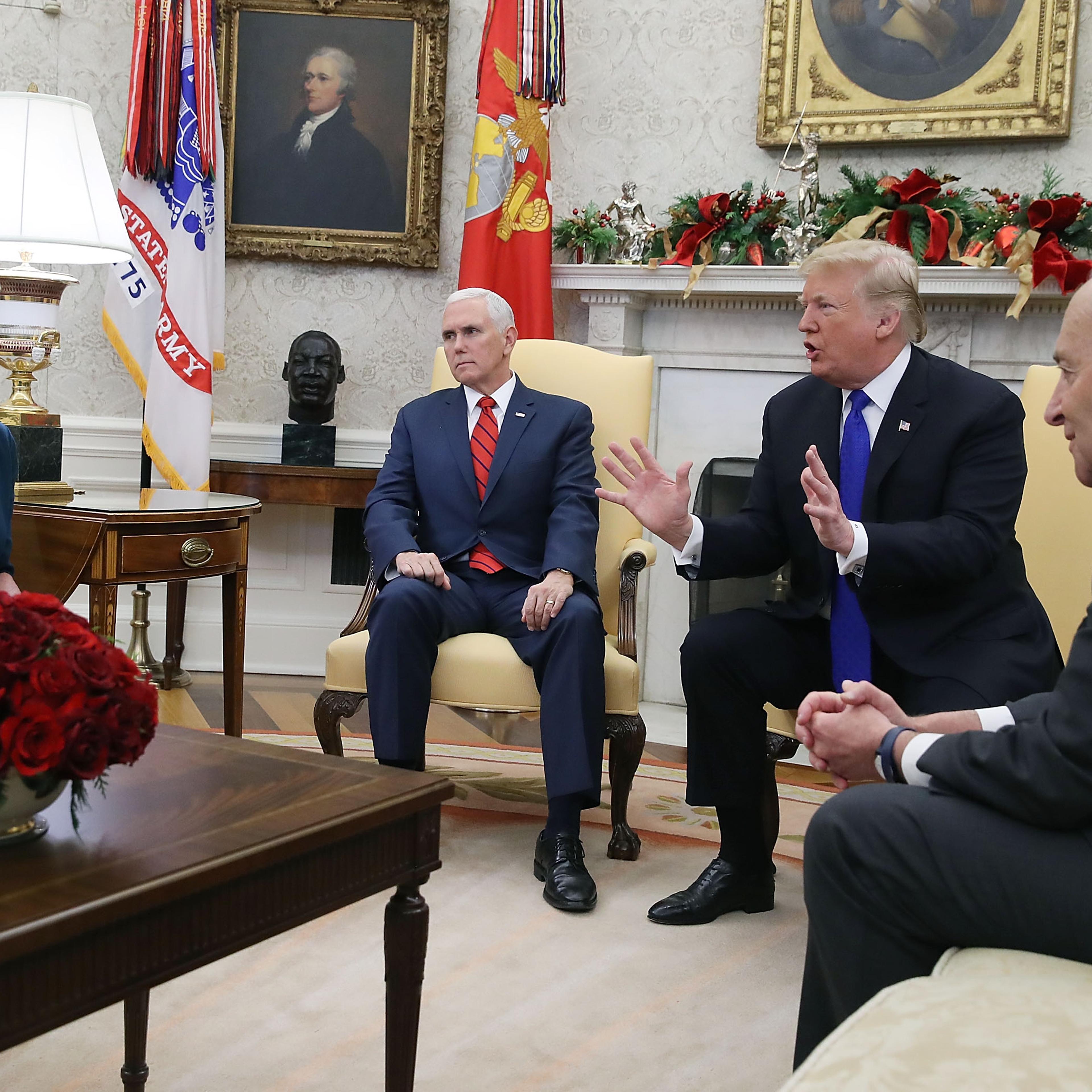 Mike Pence at the Oval Office becomes a meme