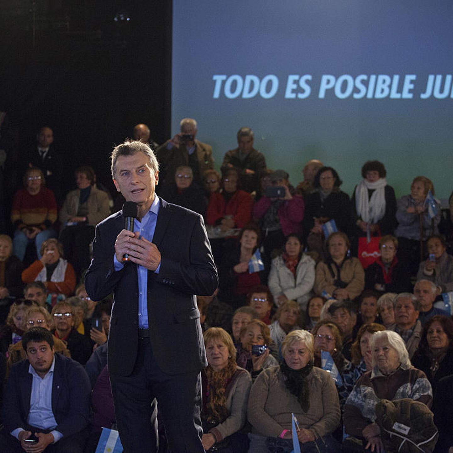 President Mauricio Macri Launches Tax Amnesty Plan For Pensioners