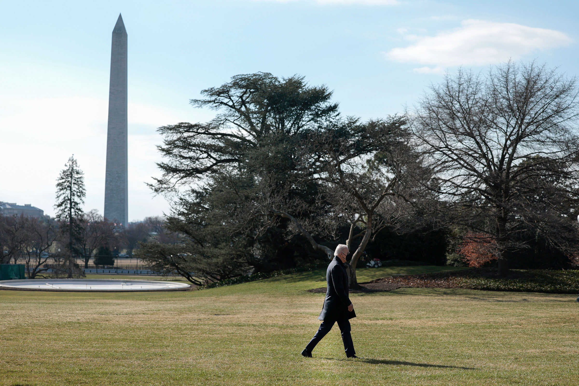 President Biden Returns To Washington, DC From Delaware