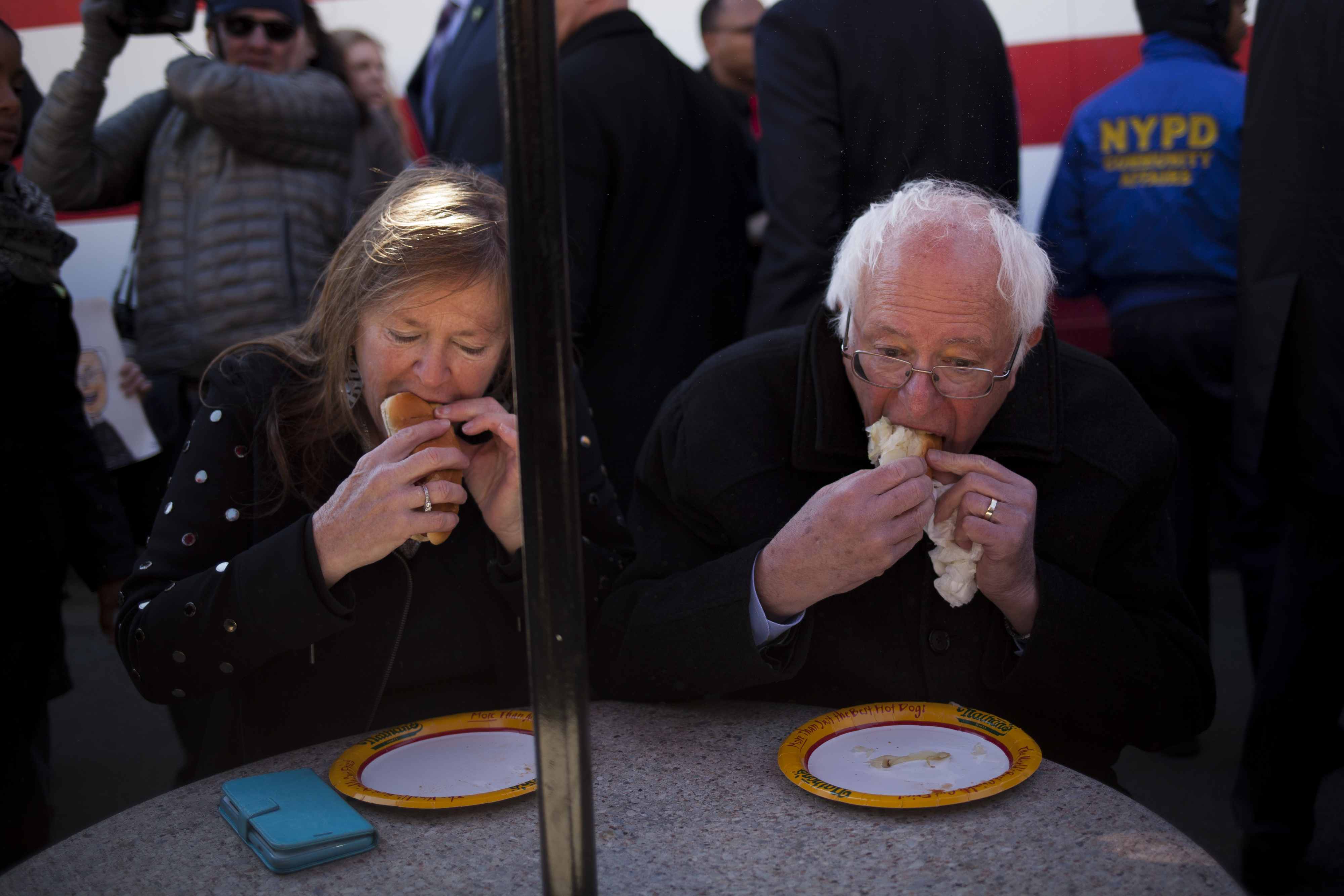 Presidential Candidate Bernie Sanders Holds Coney Island Campaign Rally