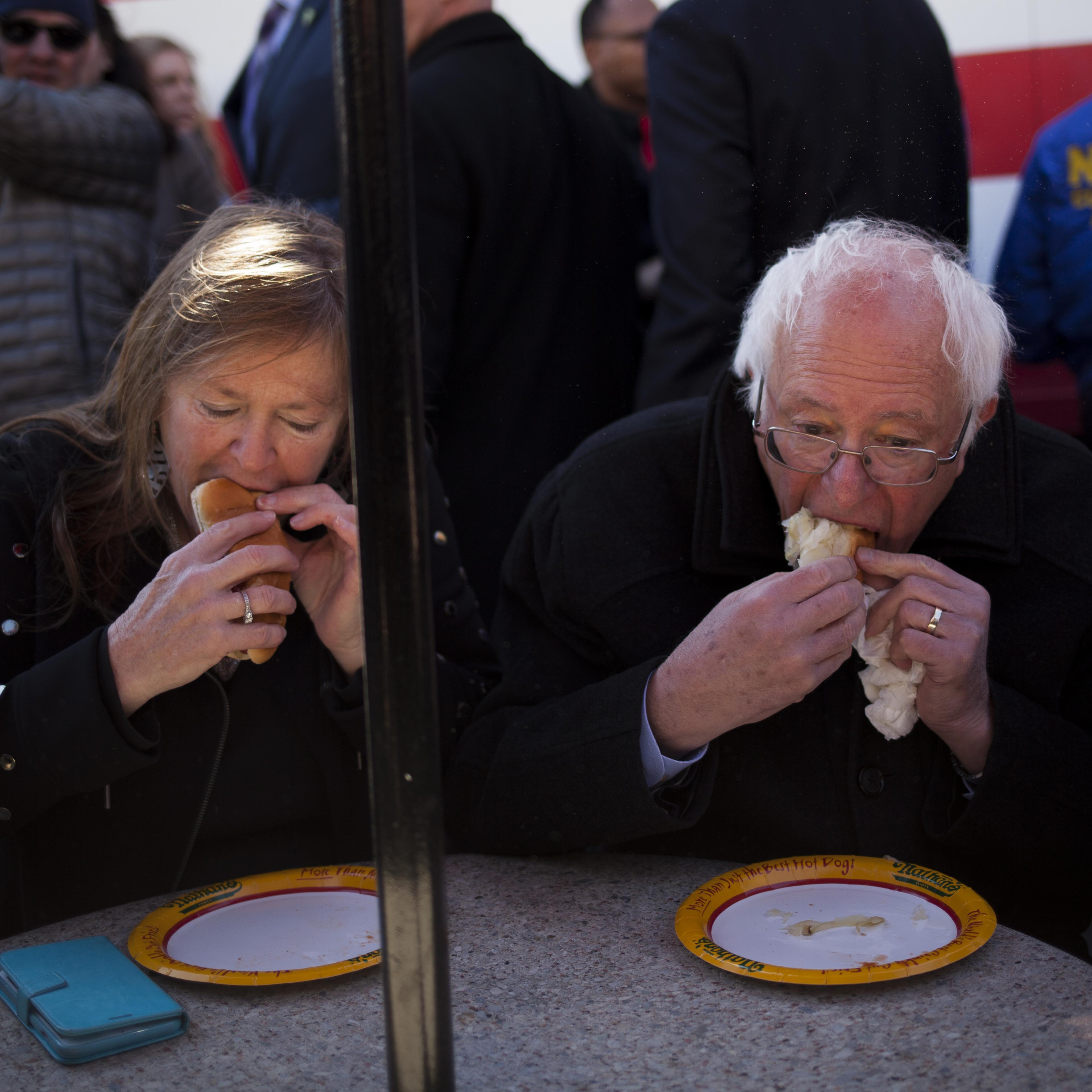 Presidential Candidate Bernie Sanders Holds Coney Island Campaign Rally
