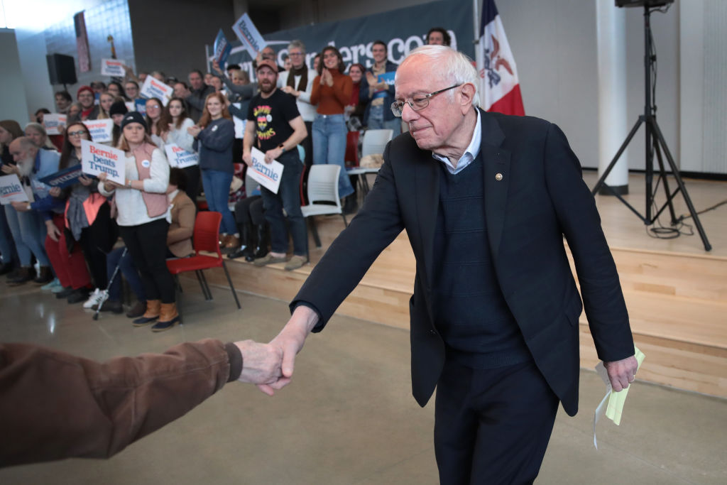 Bernie Sanders Holds Town Hall In Iowa With Rep. Rashida Tlaib