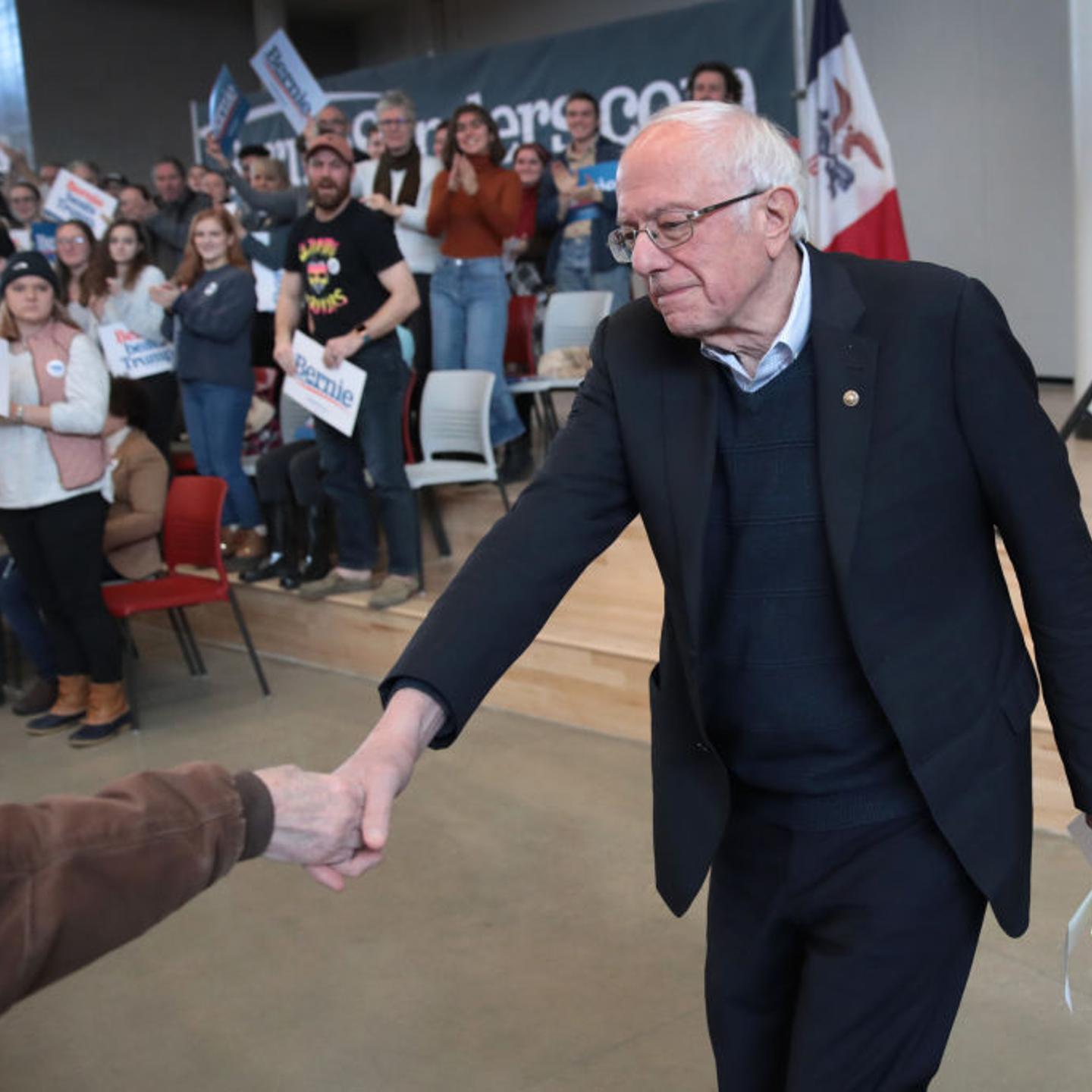 Bernie Sanders Holds Town Hall In Iowa With Rep. Rashida Tlaib