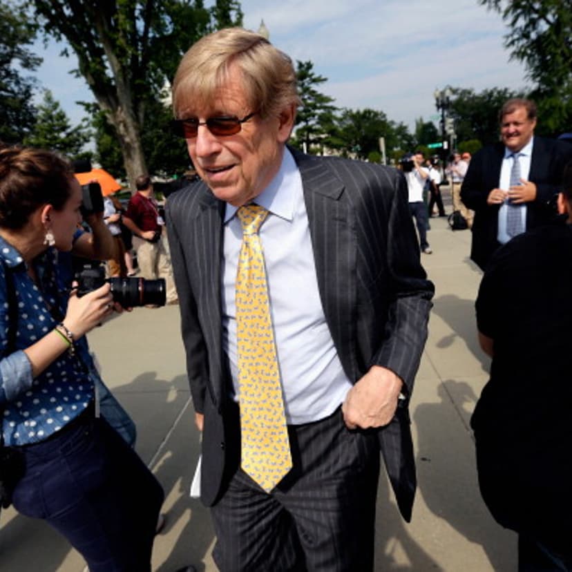 Attorney Ted Olson walks up to the U.S. Supreme Court building June 24, 2013 in Washington DC. The high court is expected to rule this week on some high profile decisions including California's Proposition 8, the controversial ballot initiative that defi