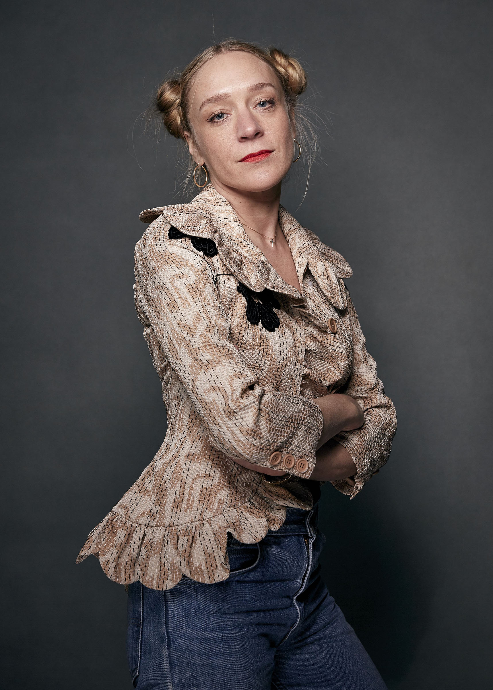Chloe Sevigny poses for a portrait during the Sundance Film Festival, in Park City, Utah on Jan 19, 2018.