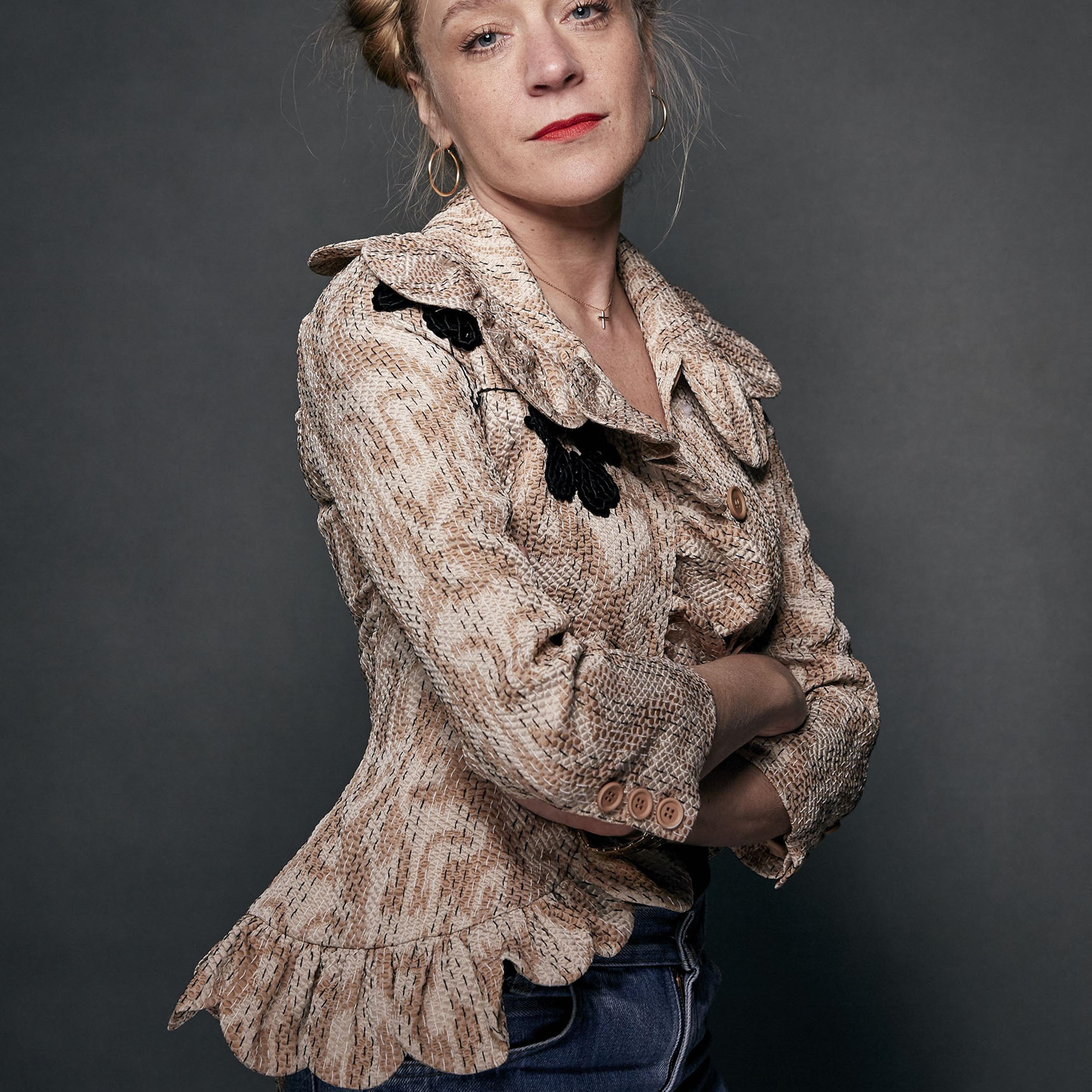 Chloe Sevigny poses for a portrait during the Sundance Film Festival, in Park City, Utah on Jan 19, 2018.