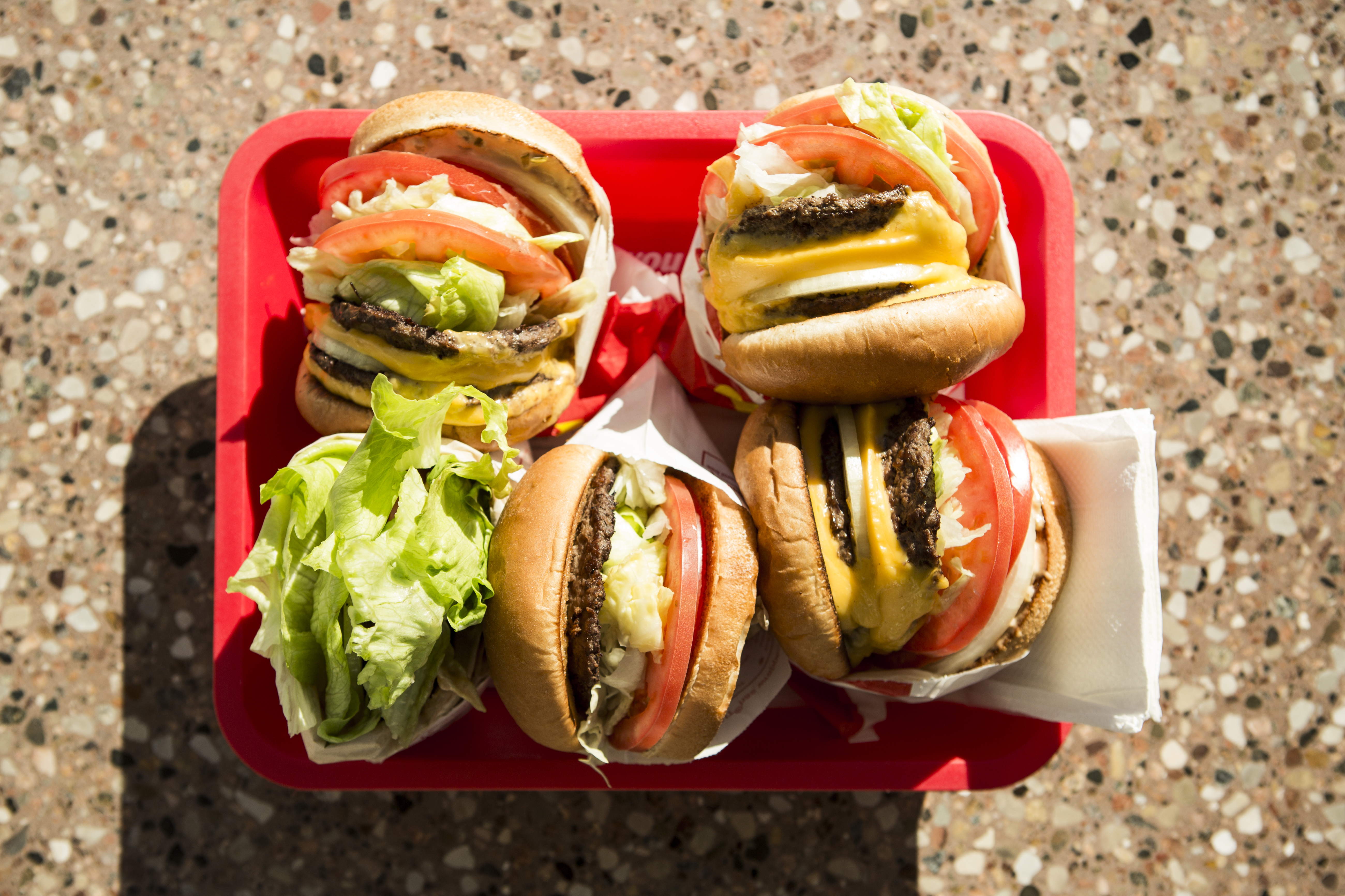 fast food burgers