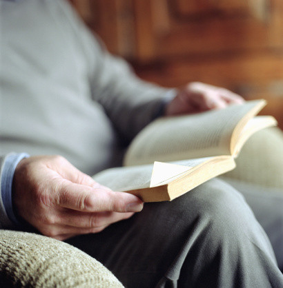 man-reading-book