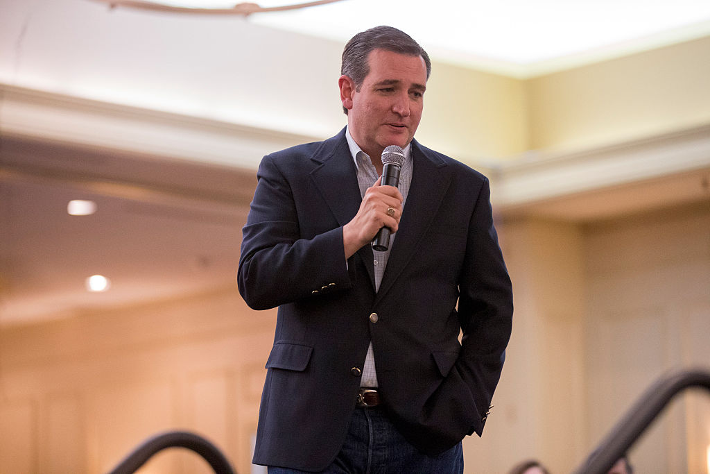 Ted Cruz Holds Campaign Rally In Kansas City