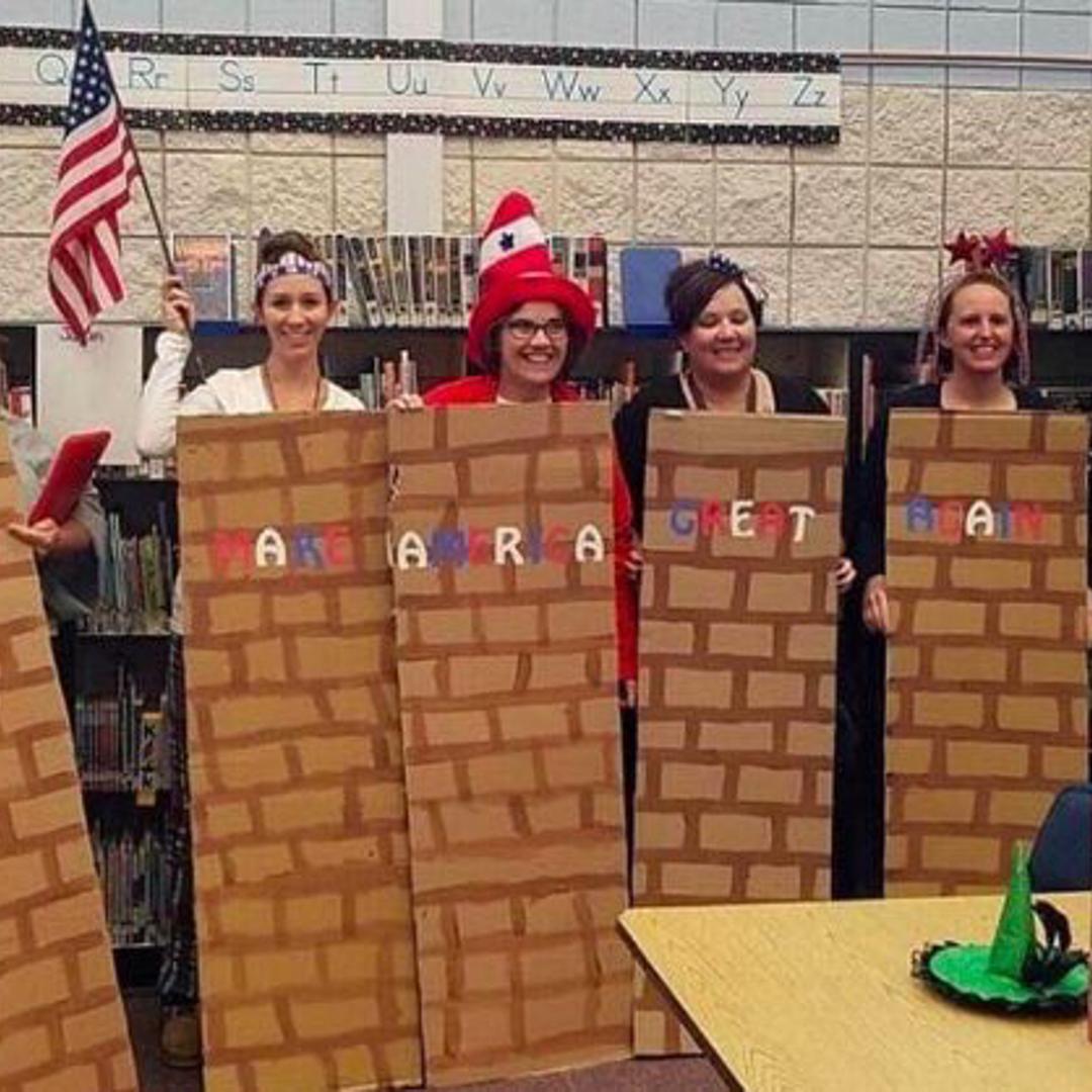 Middleton Heights Elementary School teachers are under fire for their Mexican Border inspired costumes.