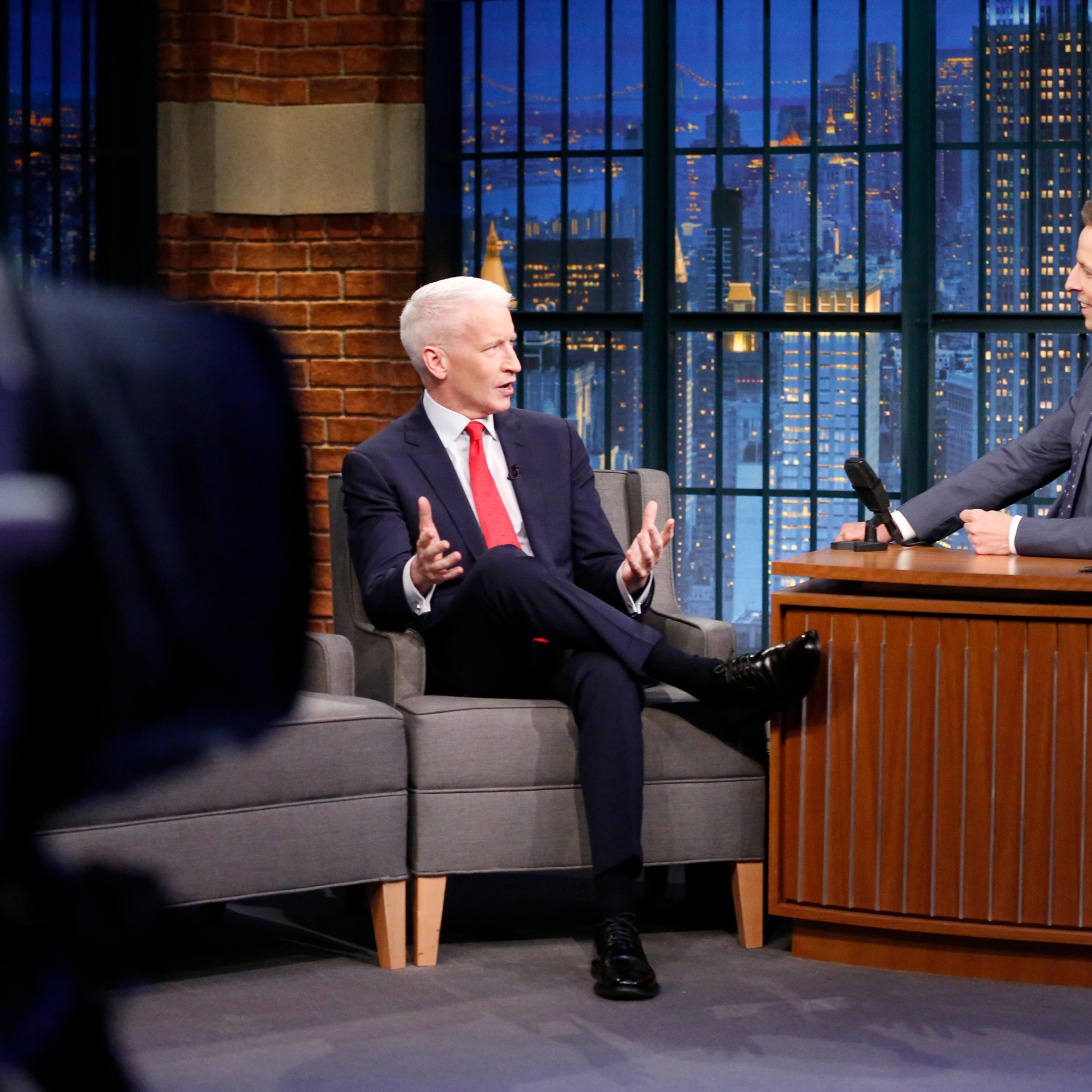 anderson cooper seth meyers michael jackson